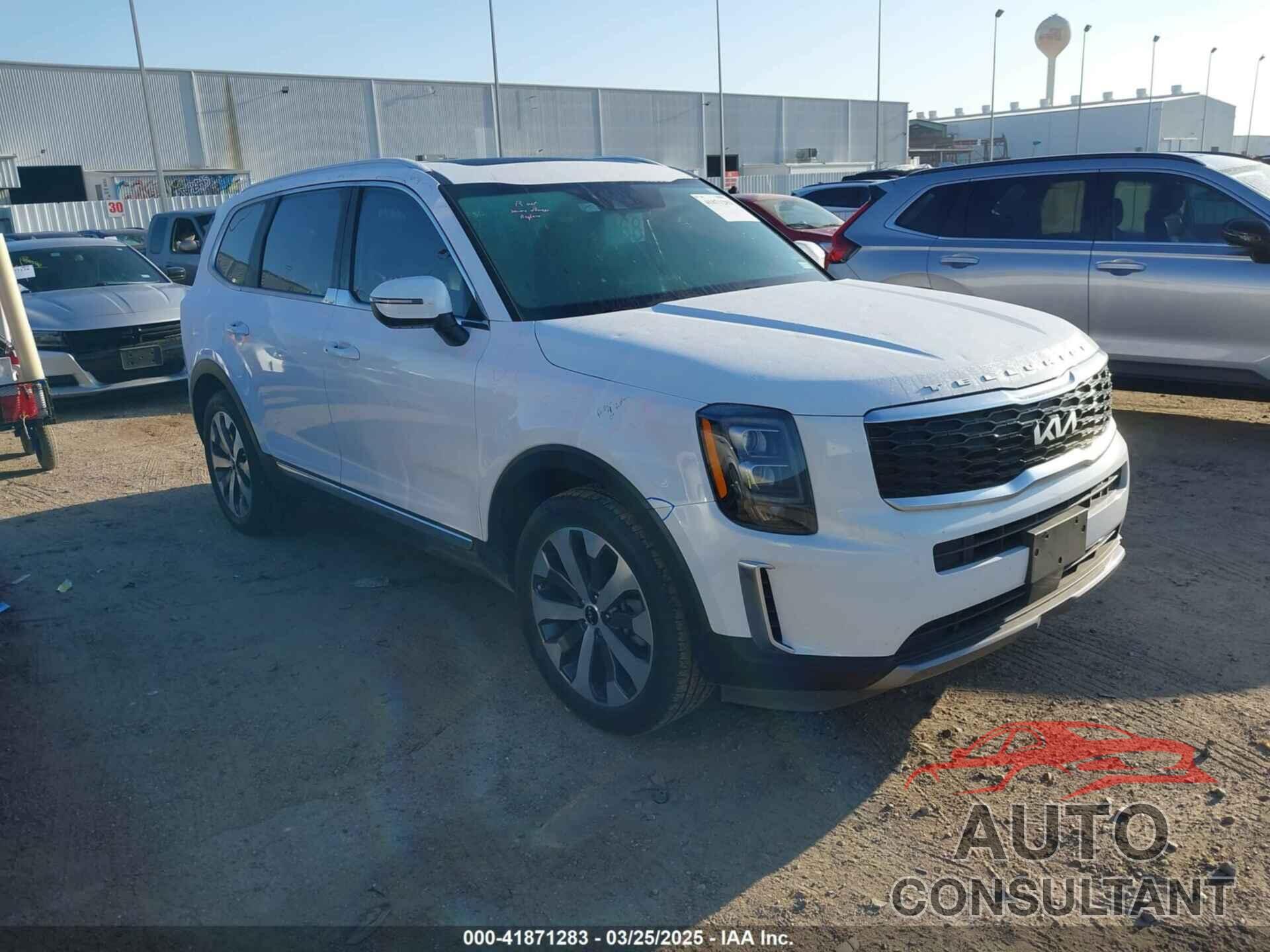 KIA TELLURIDE 2022 - 5XYP34HC6NG290855
