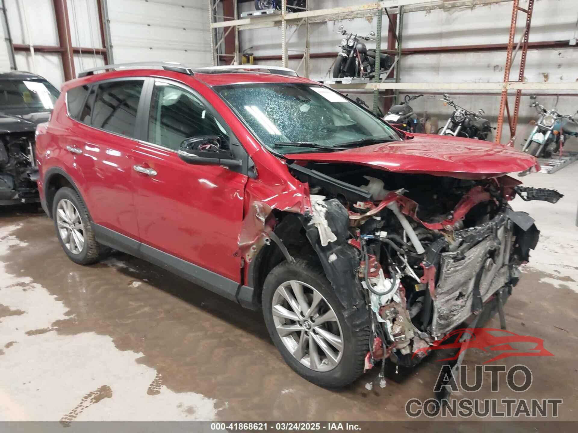 TOYOTA RAV4 2017 - 2T3DFREV7HW657829