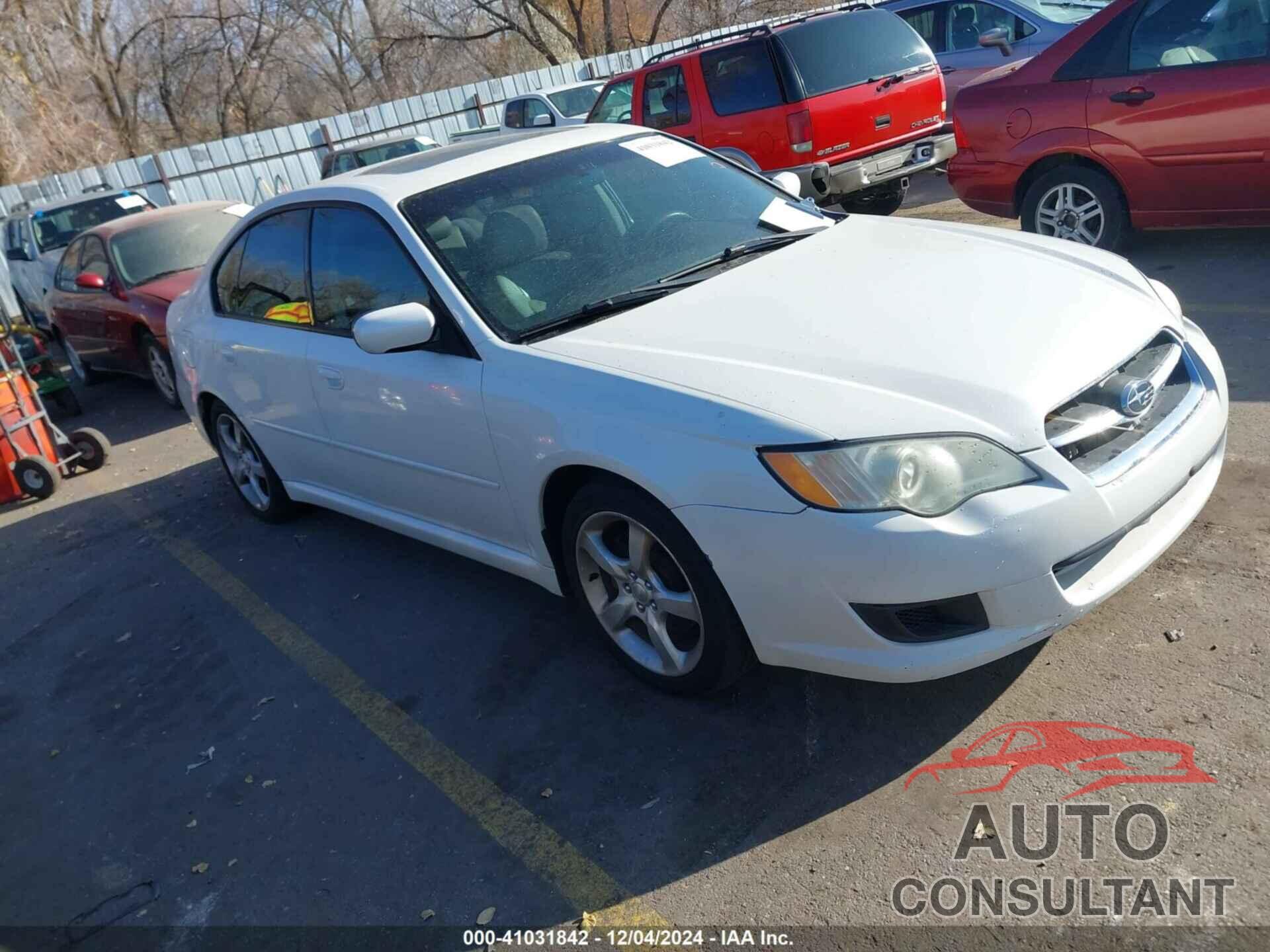 SUBARU LEGACY 2009 - 4S3BL616997211479