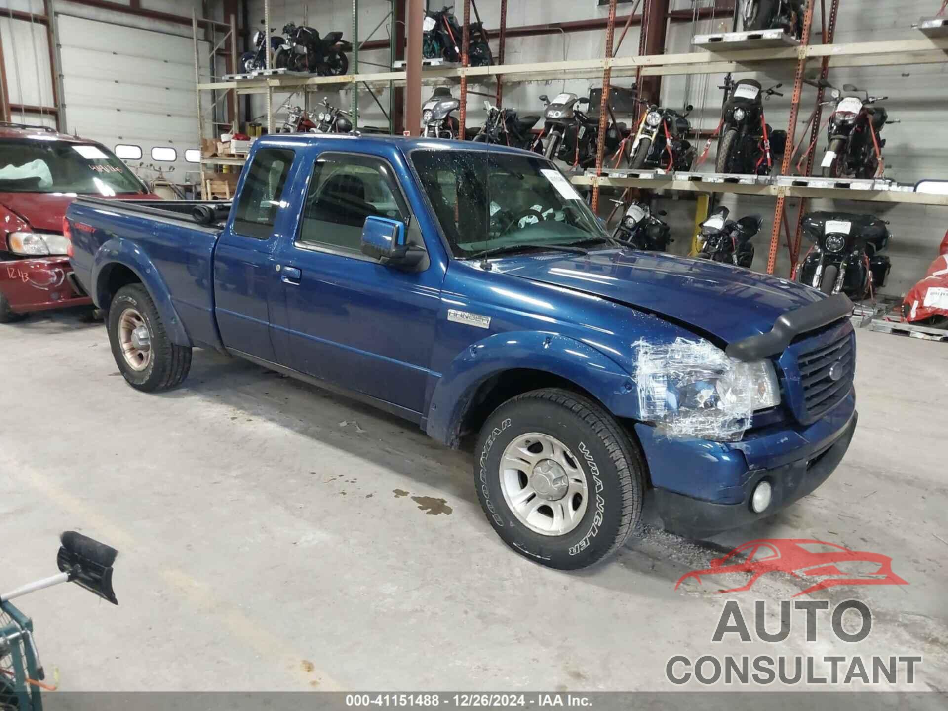 FORD RANGER 2009 - 1FTYR44E19PA38332