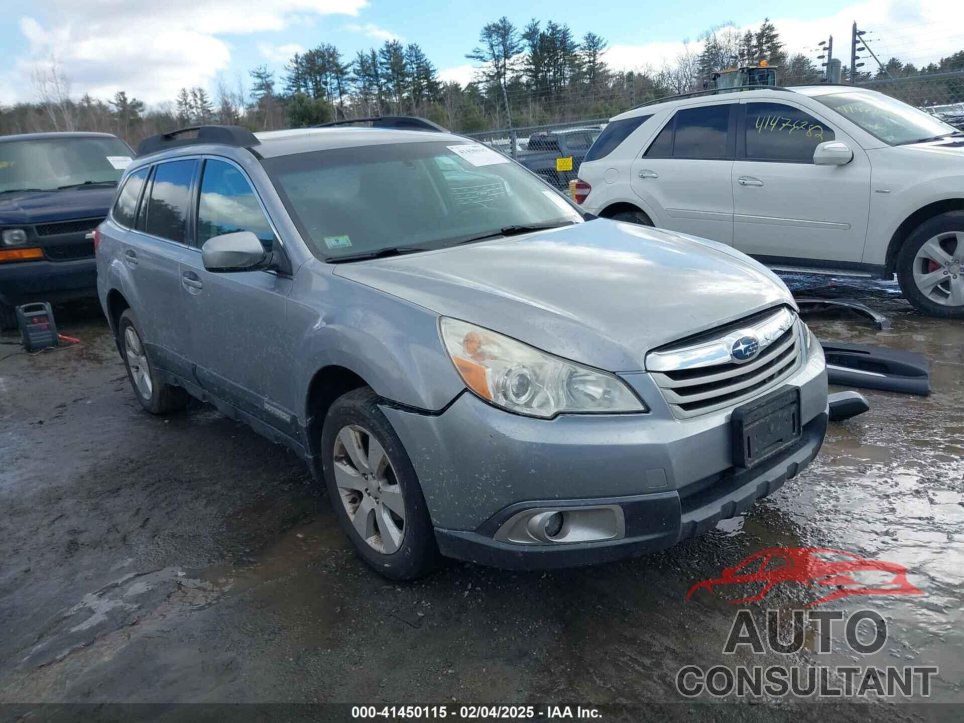 SUBARU OUTBACK 2011 - 4S4BRBGC4B3346592