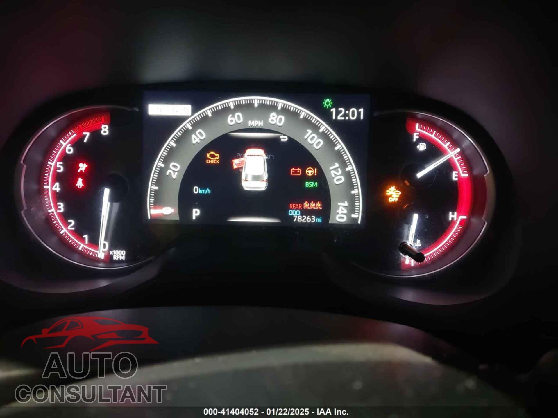 TOYOTA RAV4 2019 - 2T3J1RFV3KC018064