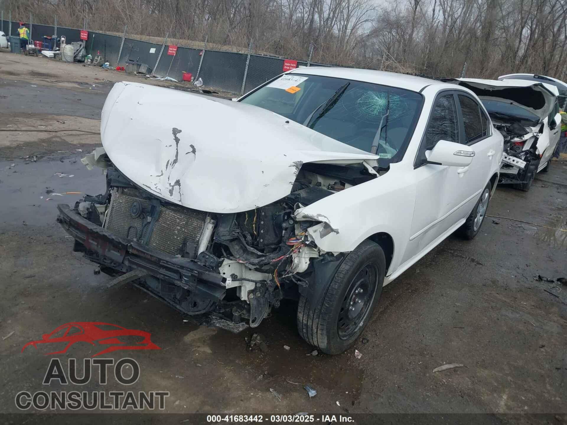 KIA OPTIMA 2009 - KNAGE228X95321944