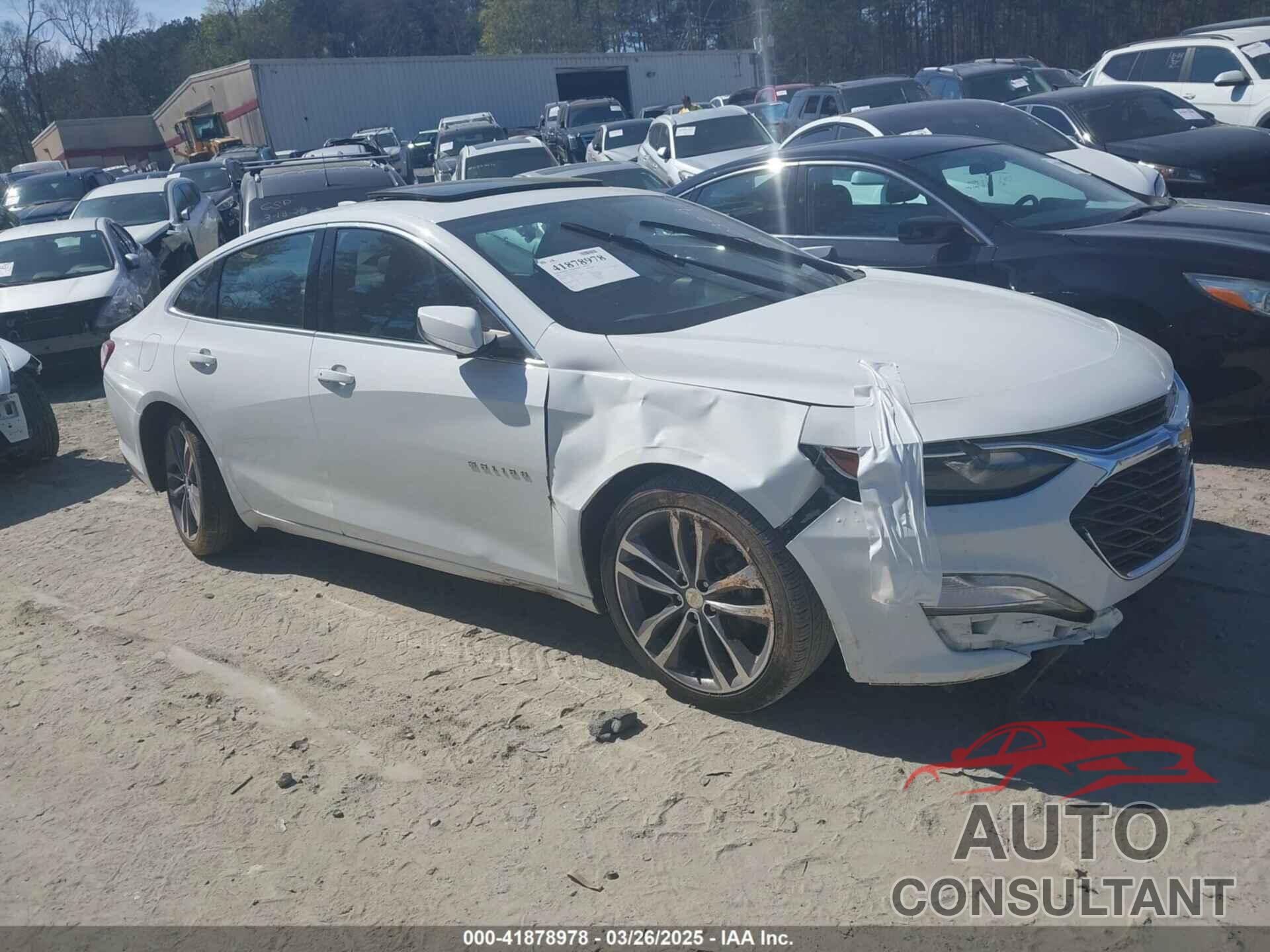 CHEVROLET MALIBU 2021 - 1G1ZD5ST4MF050329