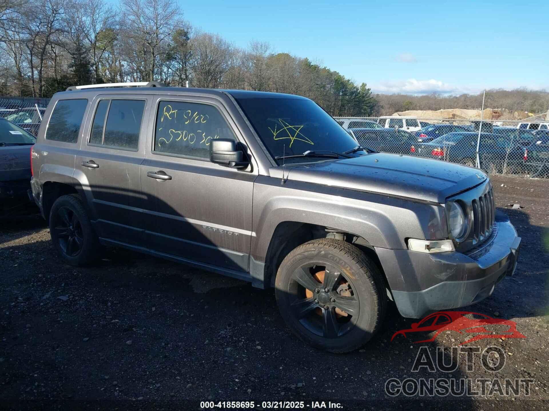 JEEP PATRIOT 2016 - 1C4NJRFB9GD627671