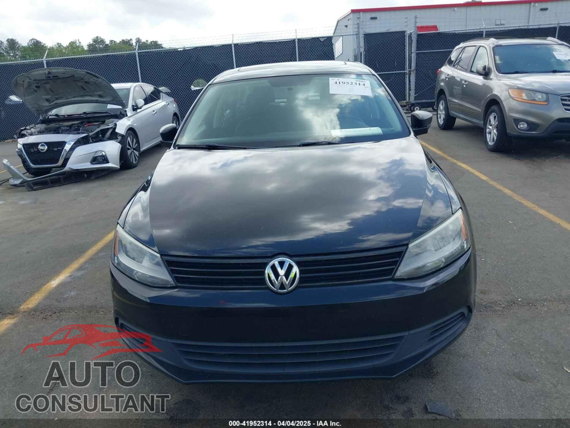 VOLKSWAGEN JETTA 2012 - 3VW2K7AJ2CM380329