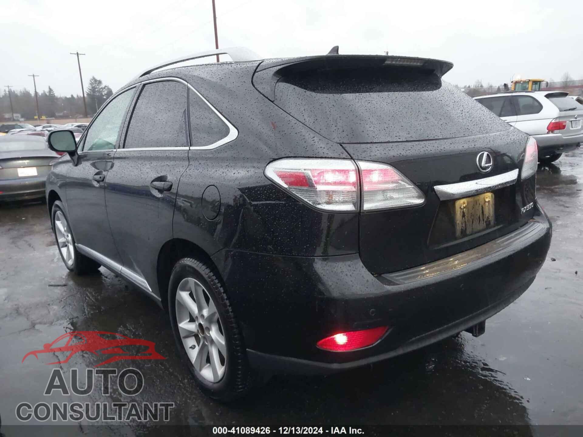 LEXUS RX 350 2011 - 2T2BK1BA2BC107103