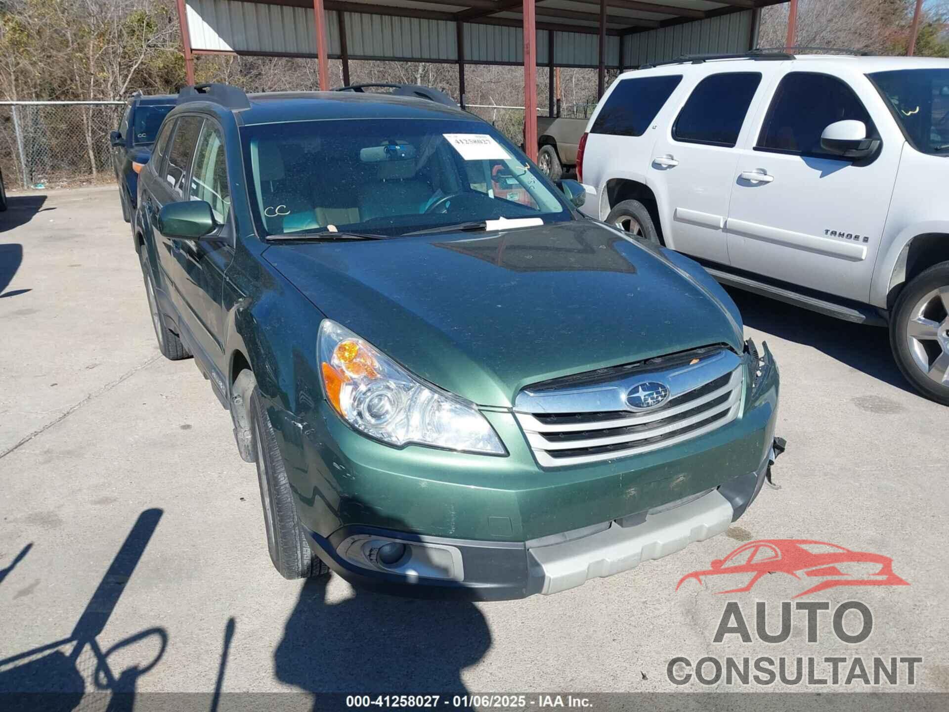 SUBARU OUTBACK 2012 - 4S4BRDLC3C2209748