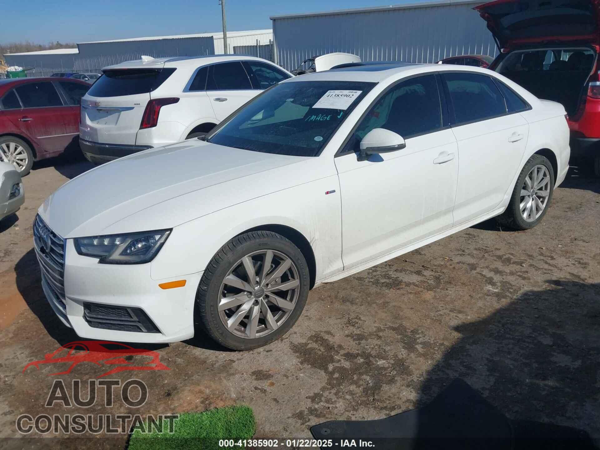 AUDI A4 2018 - WAUKMAF40JA224004