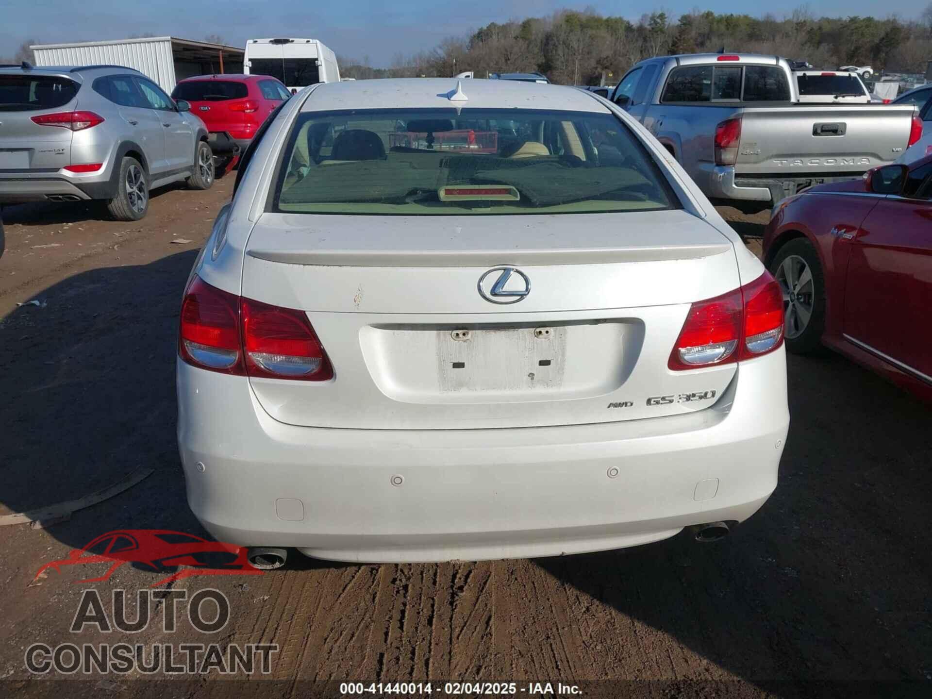 LEXUS GS 350 2011 - JTHCE1KS9B0030781