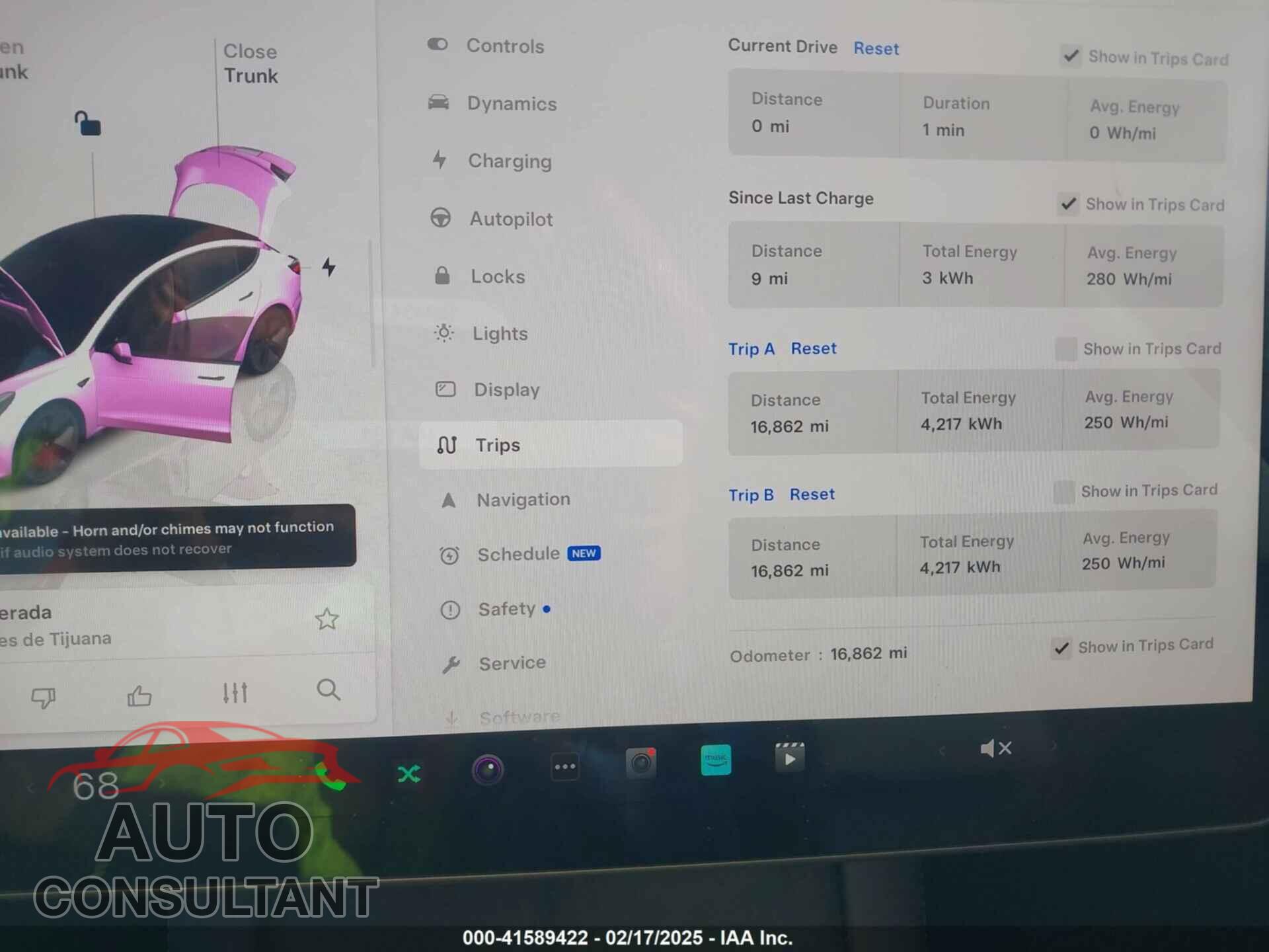 TESLA MODEL 3 2023 - 5YJ3E1EA5PF697201