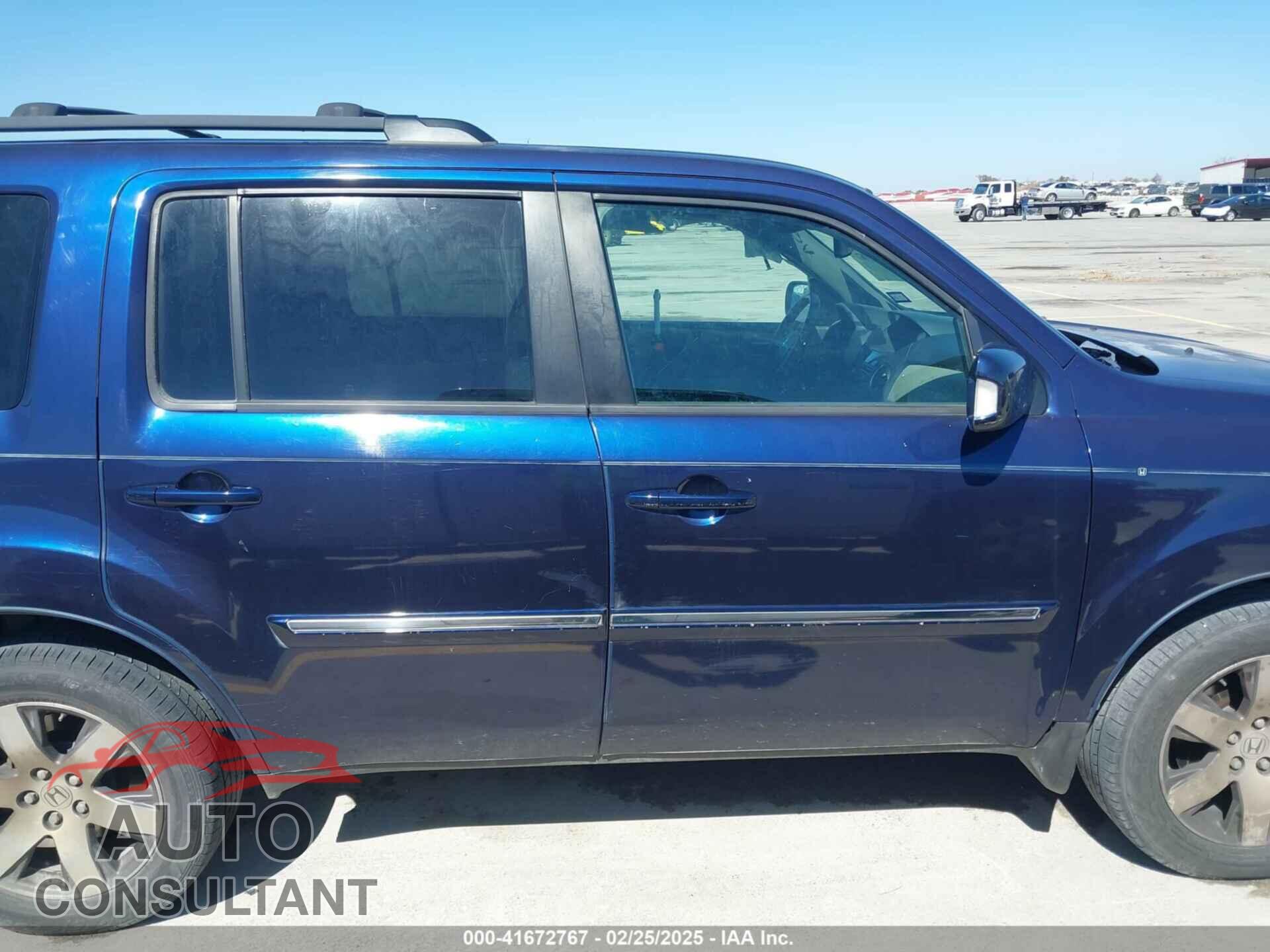 HONDA PILOT 2013 - 5FNYF3H94DB018384