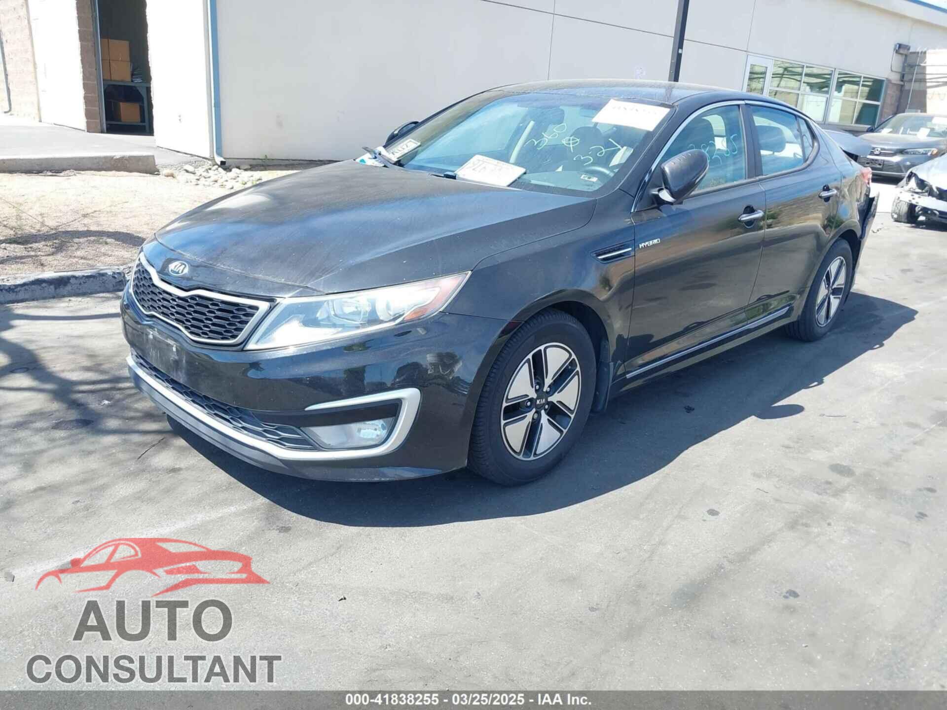 KIA OPTIMA HYBRID 2013 - KNAGM4AD2D5050237