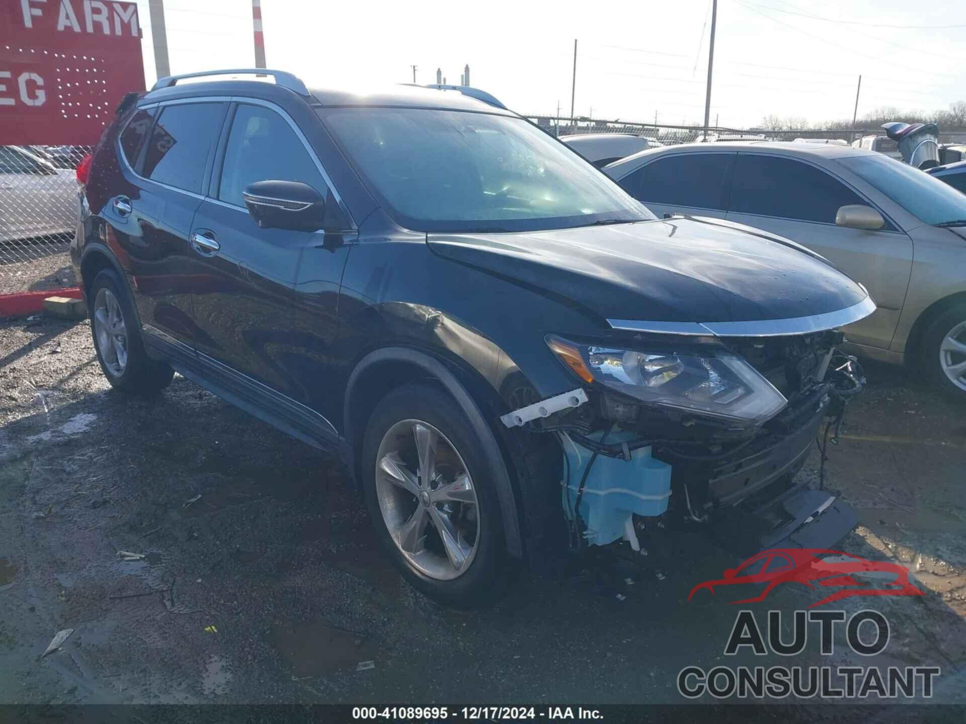 NISSAN ROGUE 2017 - KNMAT2MT5HP525392