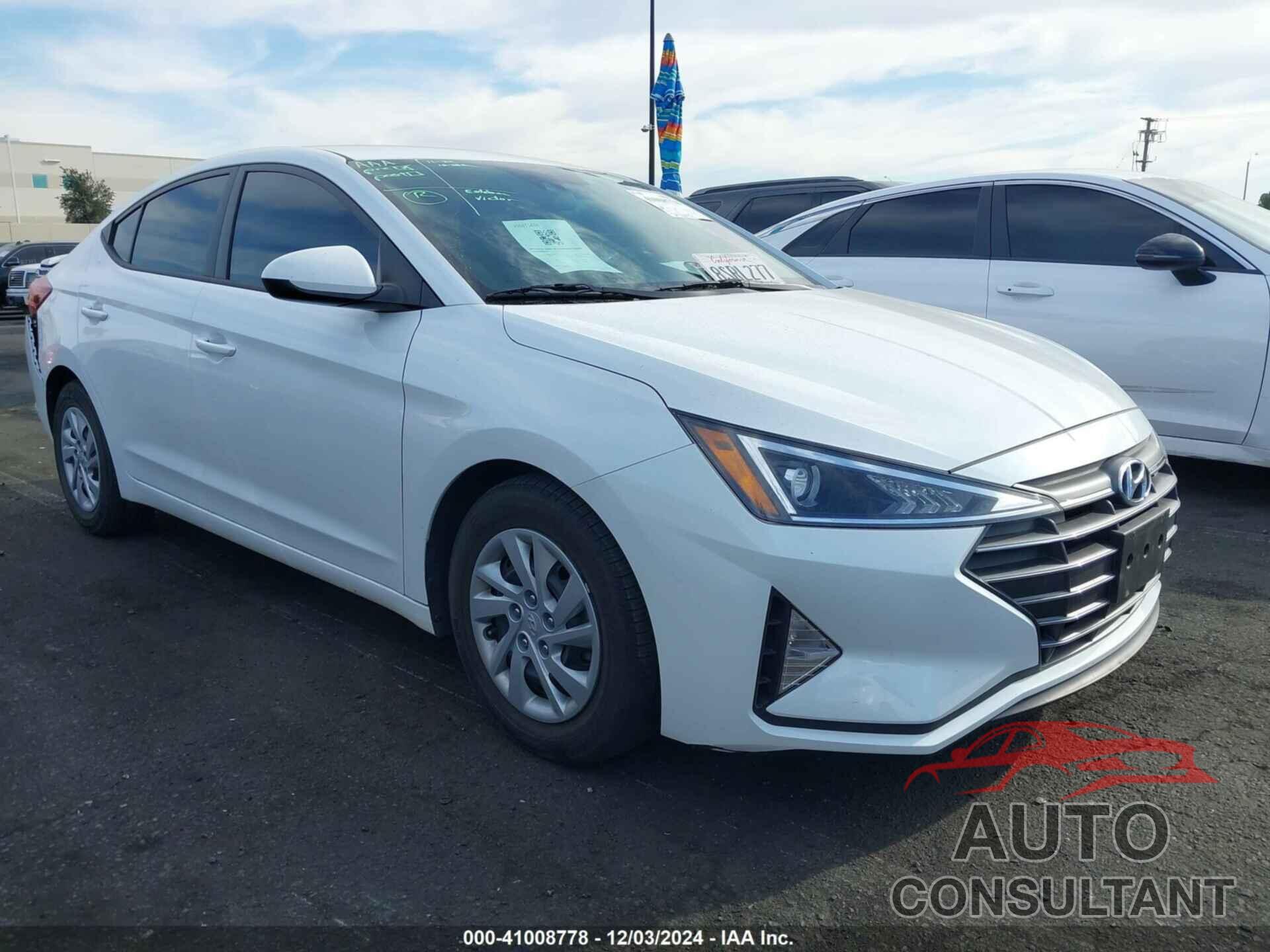 HYUNDAI ELANTRA 2020 - 5NPD74LF1LH615765