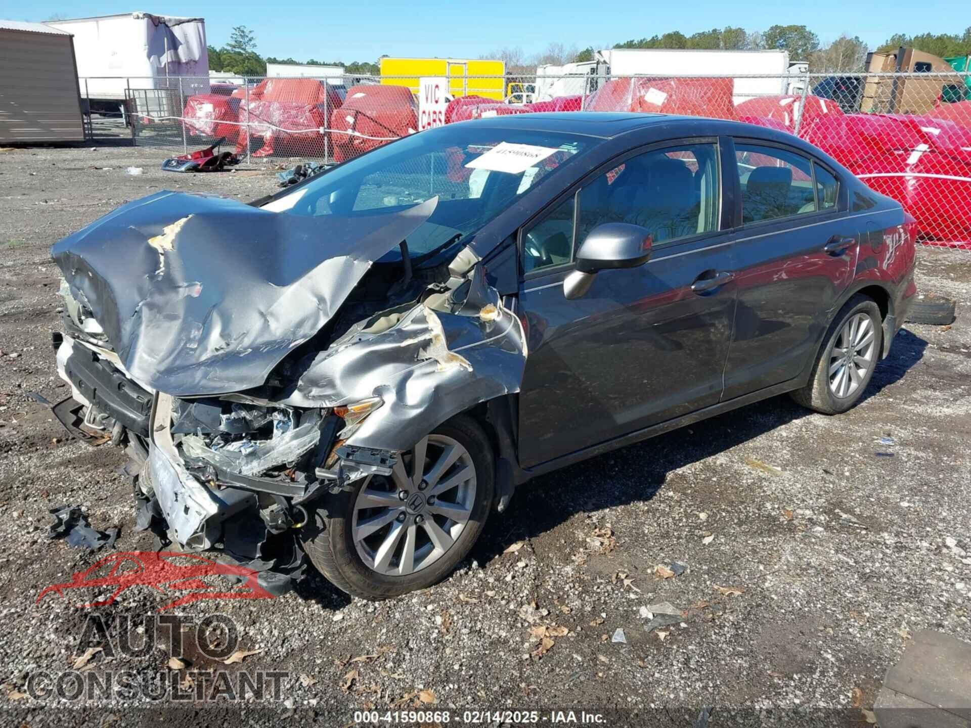HONDA CIVIC 2012 - 2HGFB2F91CH519503