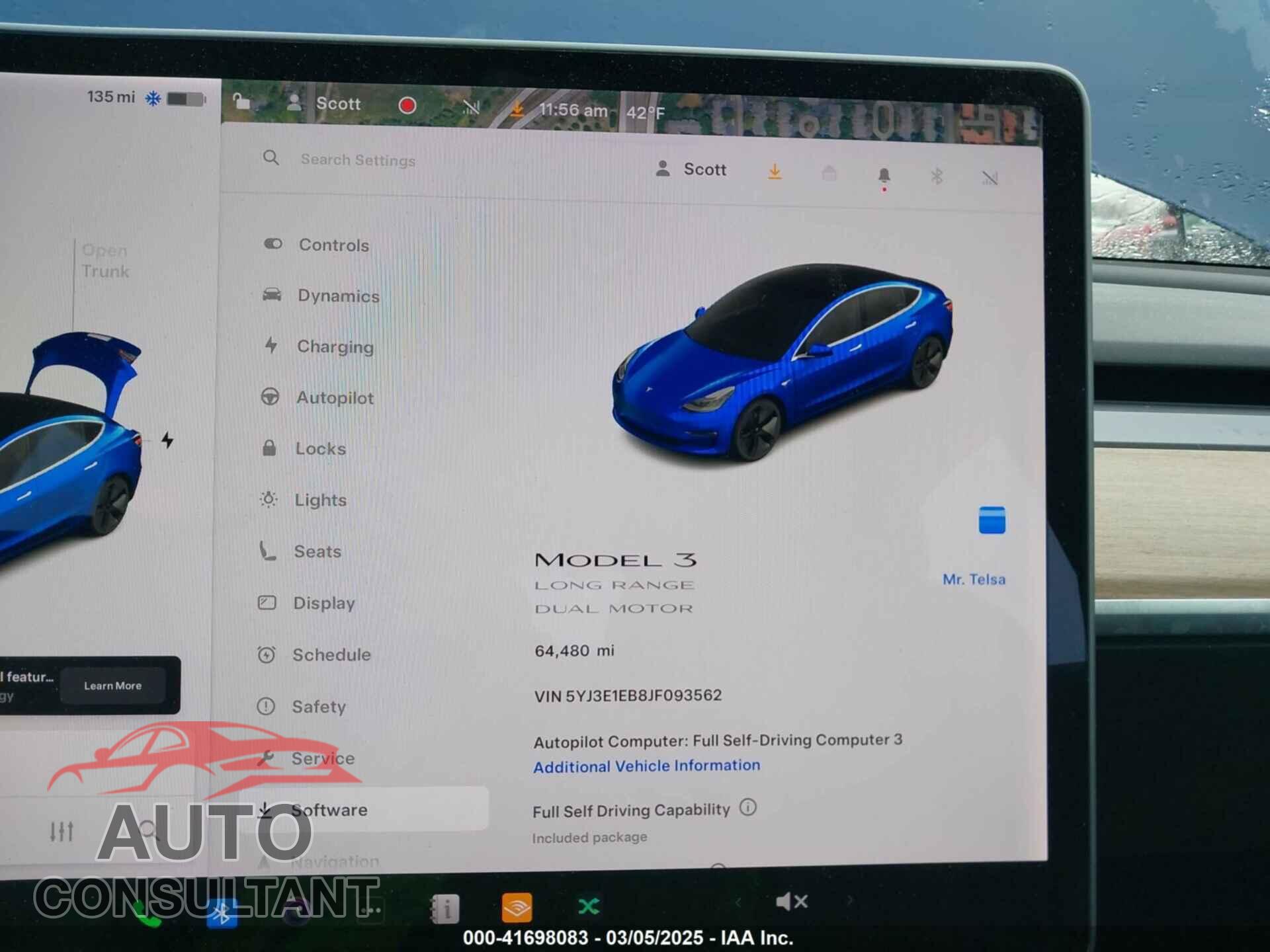 TESLA MODEL S 2017 - 5YJSA1E20HF229362