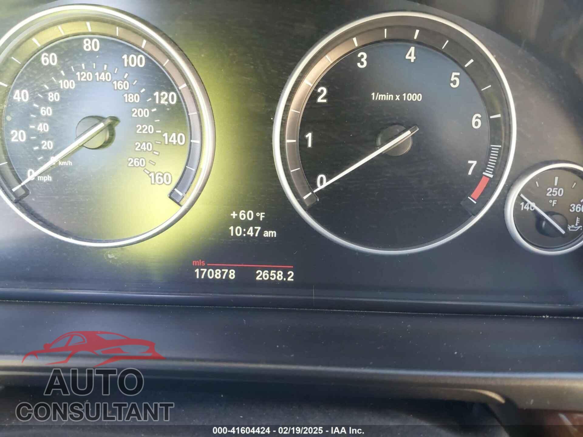 BMW 535I 2012 - WBAFR7C56CC809910