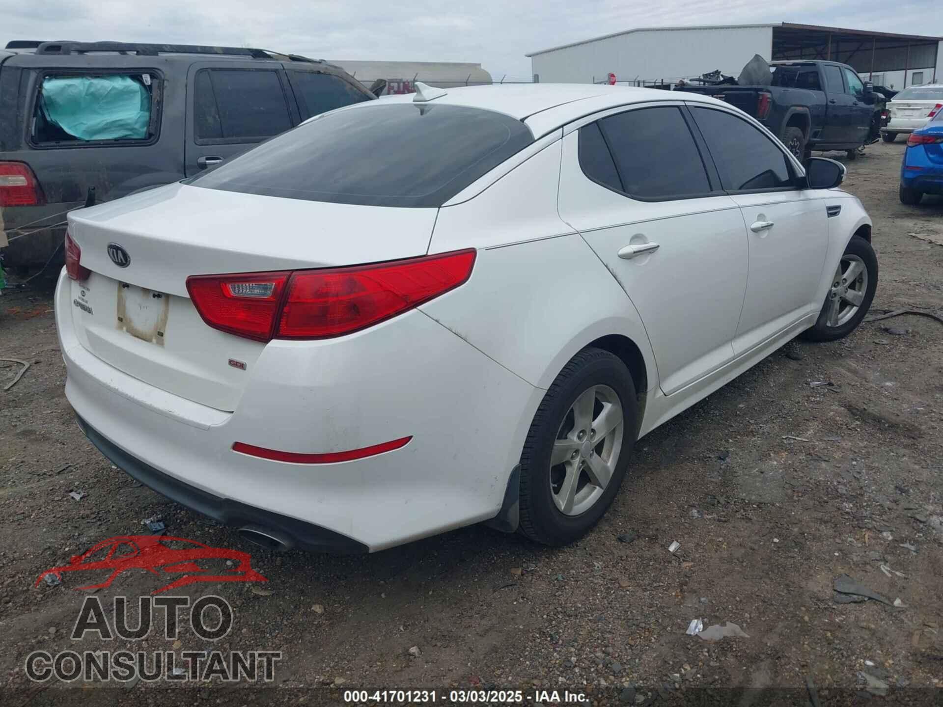 KIA OPTIMA 2015 - KNAGM4A75F5632779