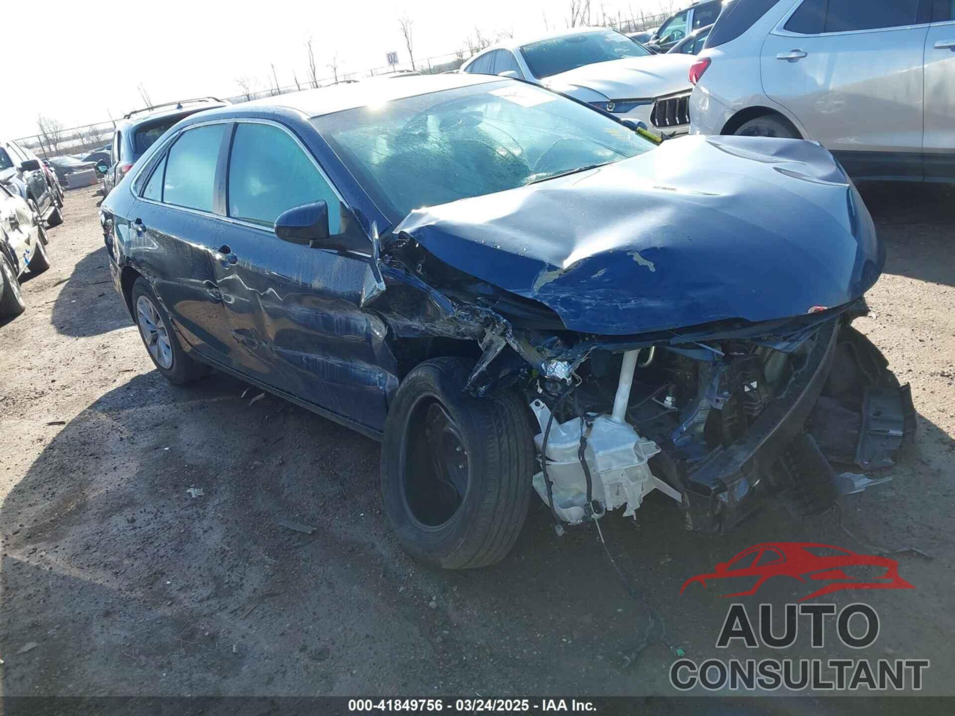 TOYOTA CAMRY 2017 - 4T1BF1FK8HU666450