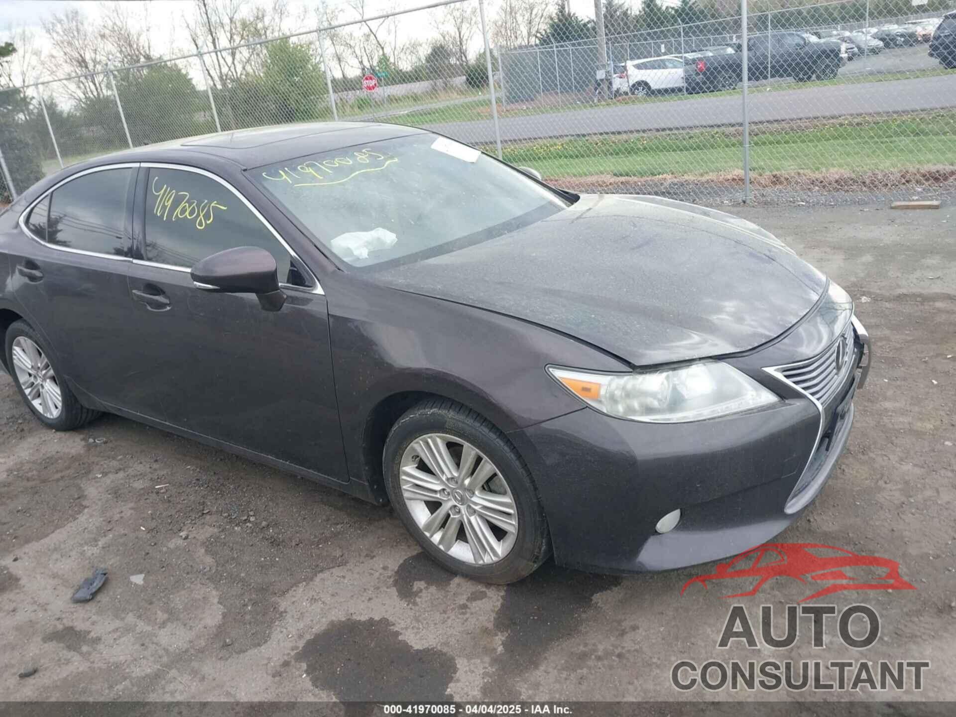 LEXUS ES 350 2013 - JTHBK1GG9D2029078