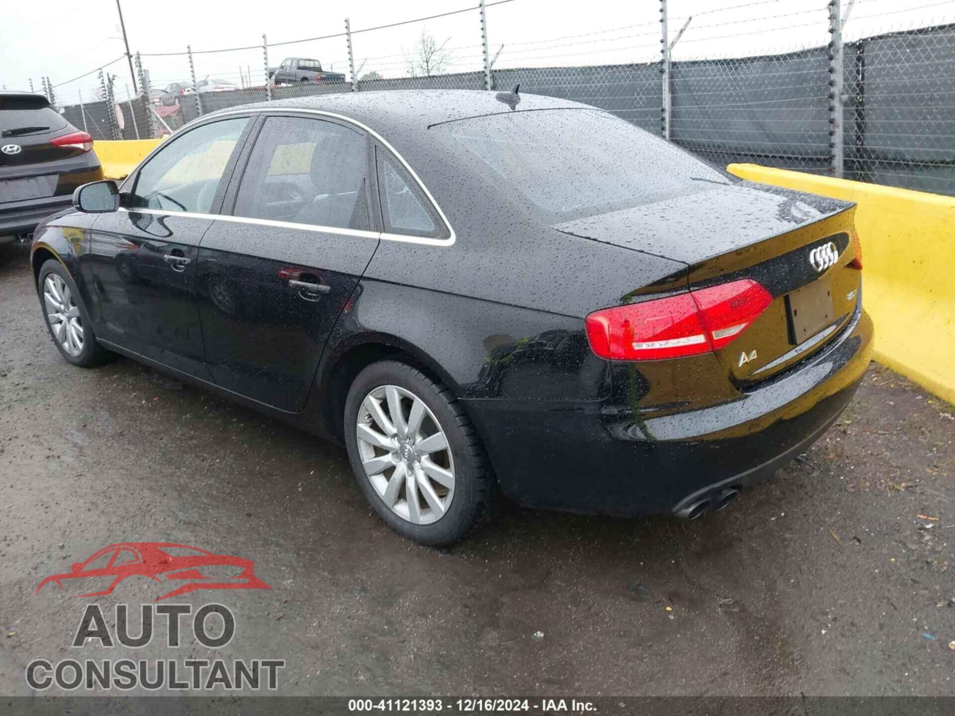 AUDI A4 2012 - WAUAFAFL7CN017537