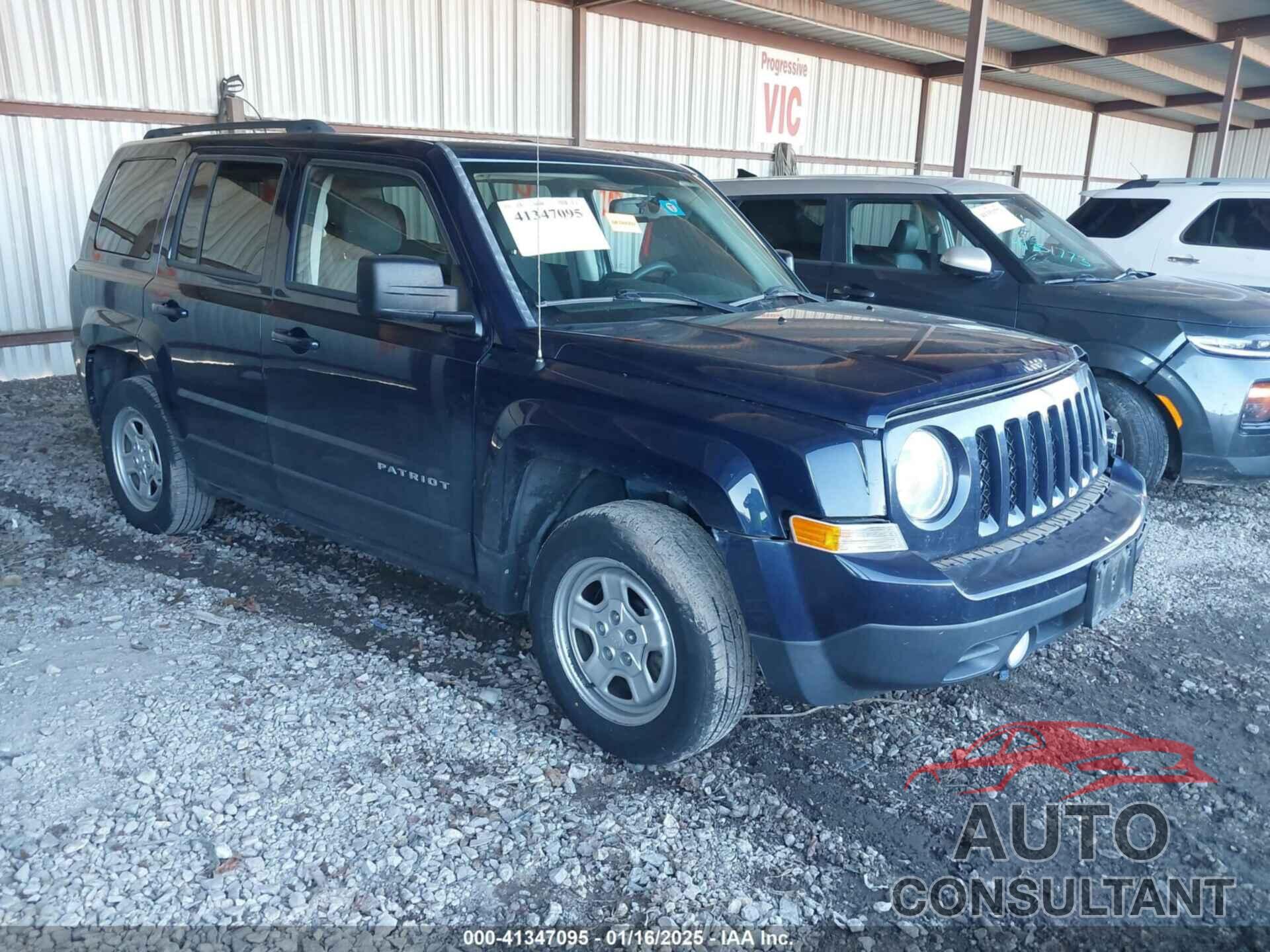 JEEP PATRIOT 2016 - 1C4NJPBA2GD548277