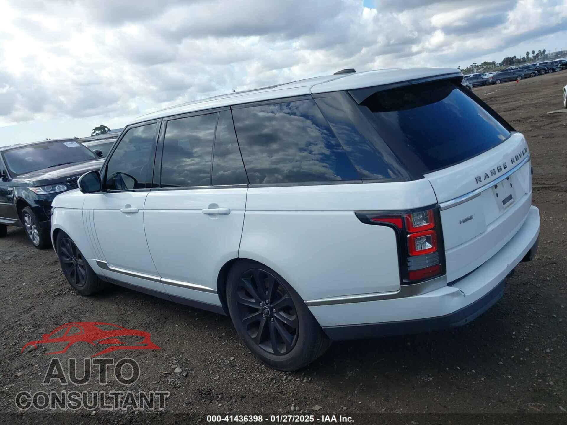 LAND ROVER RANGE ROVER 2013 - SALGS2DF1DA100751