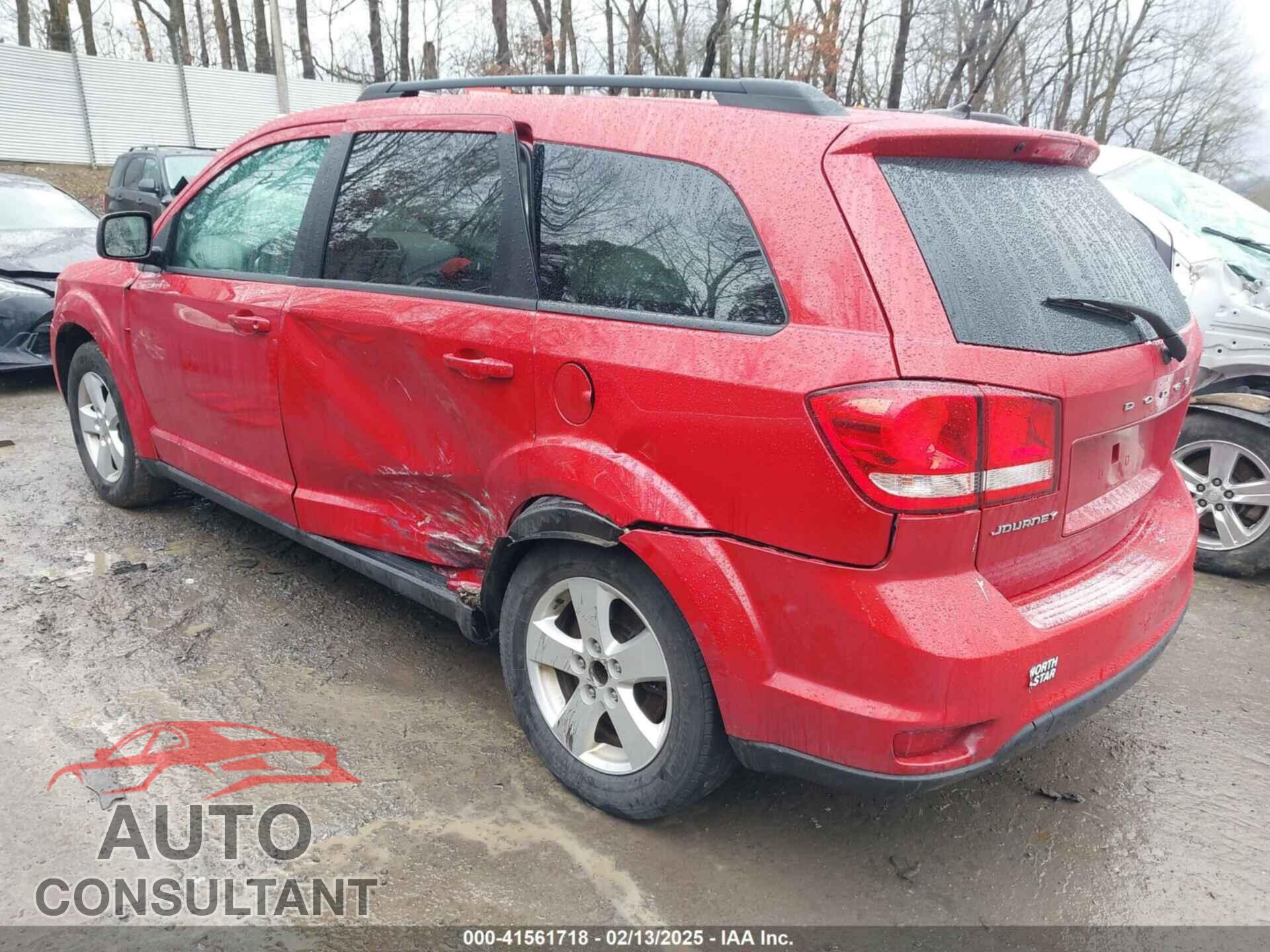 DODGE JOURNEY 2012 - 3C4PDCBB9CT392907