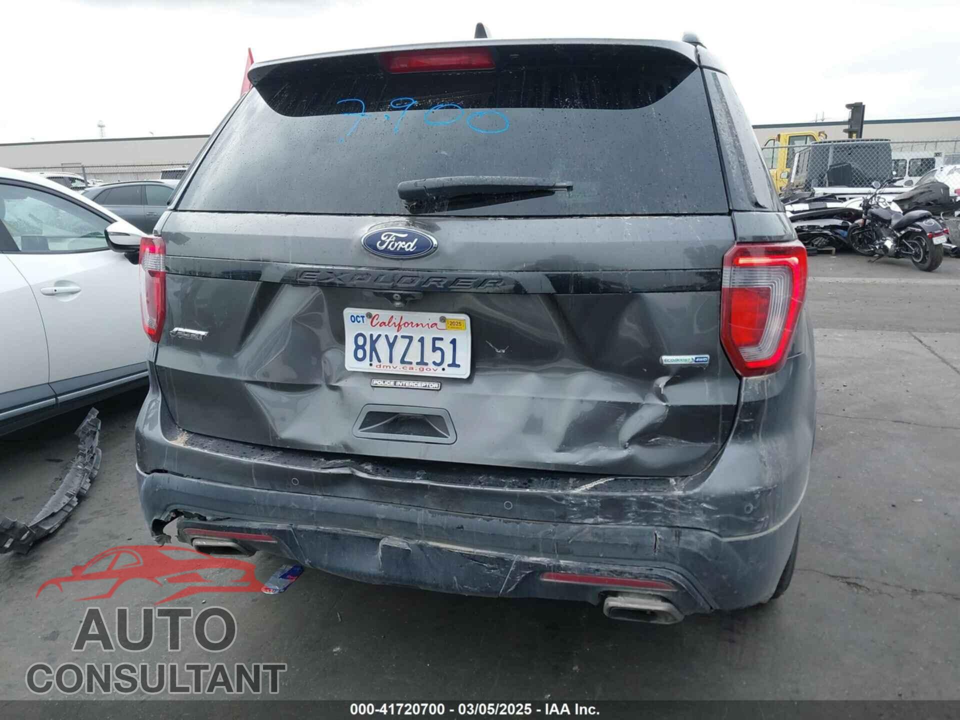 FORD EXPLORER 2016 - 1FM5K8GTXGGB06306