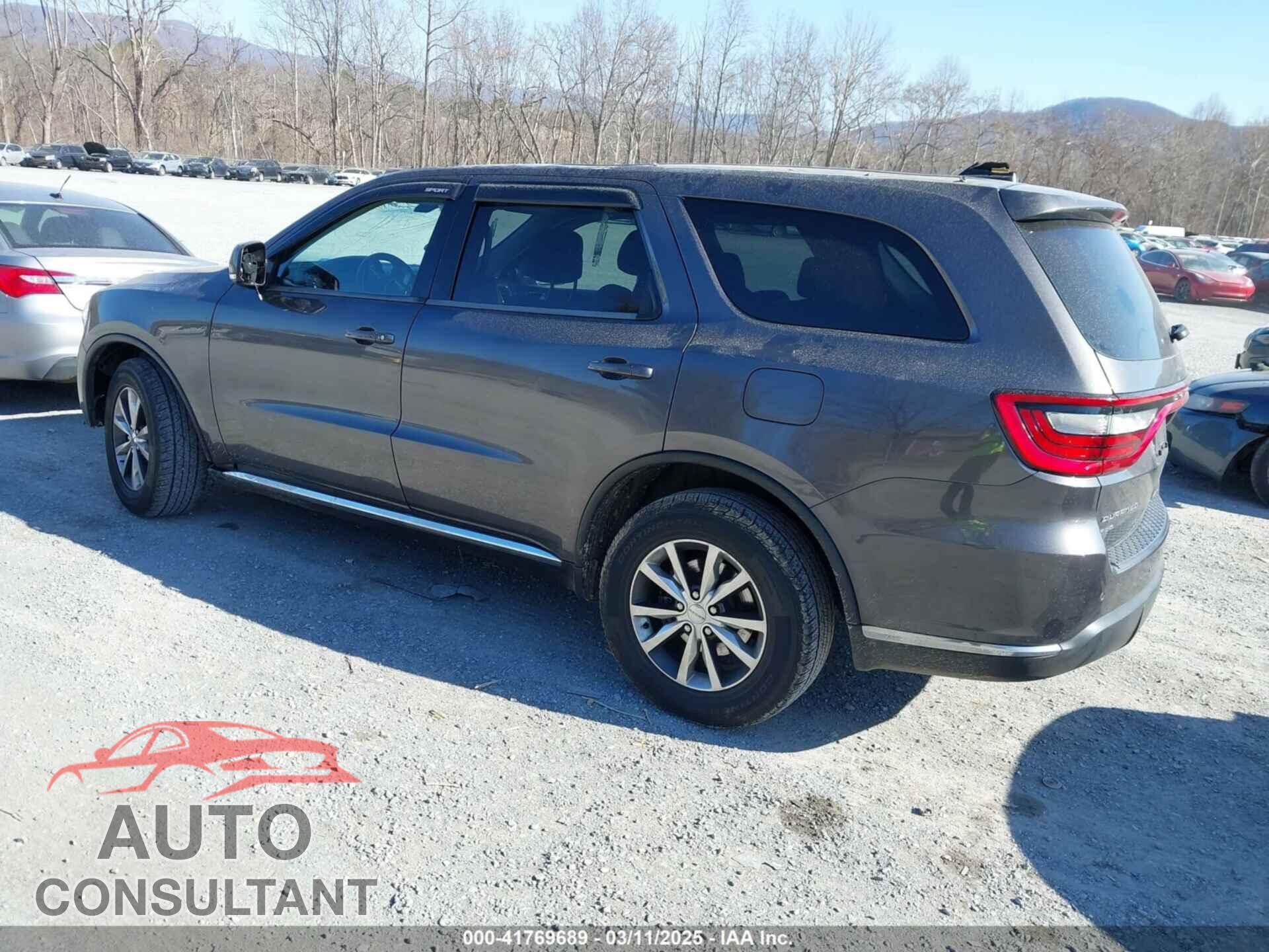 DODGE DURANGO 2016 - 1C4RDJDG1GC353803