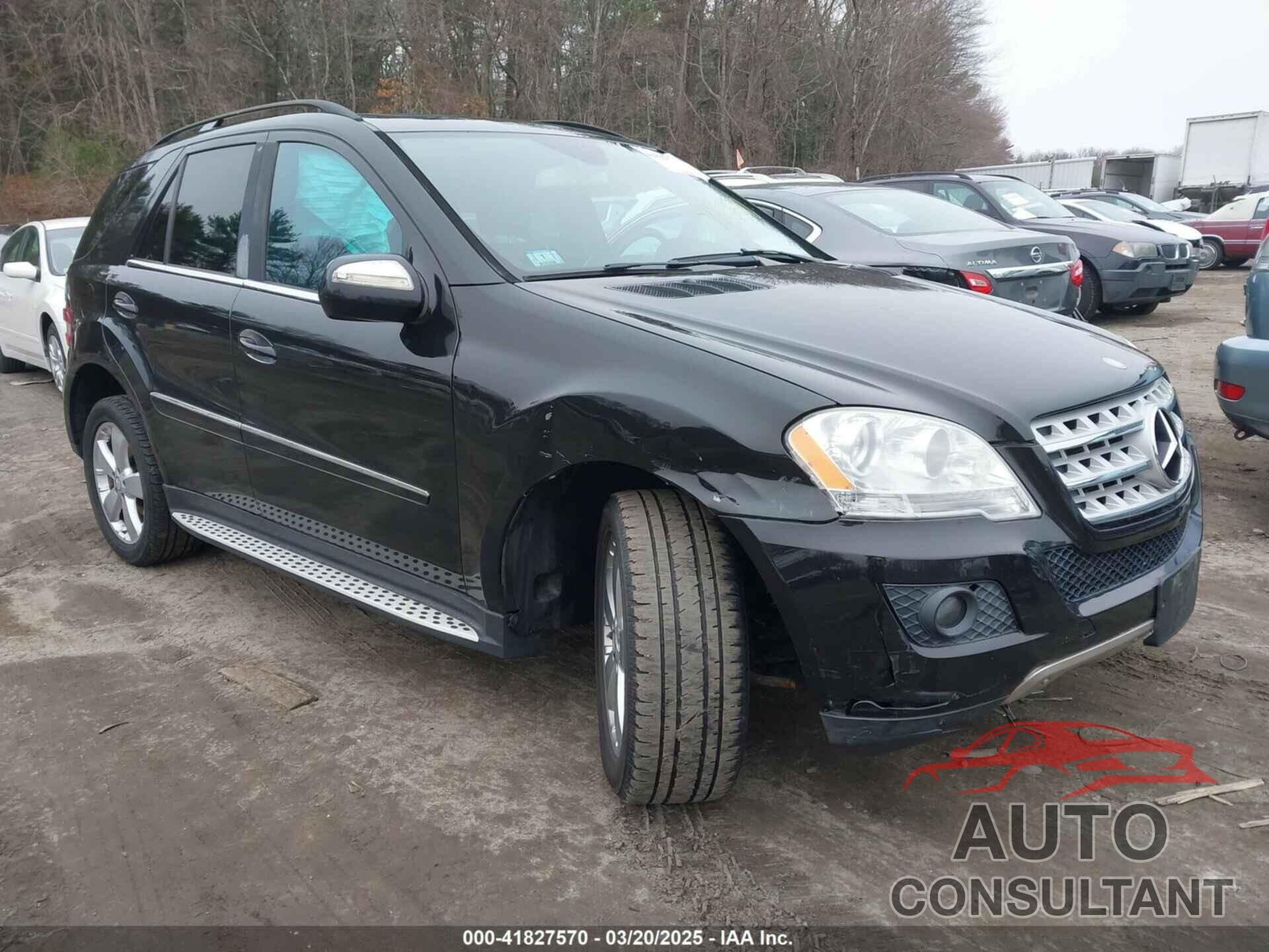 MERCEDES-BENZ ML 350 2009 - 4JGBB86E99A468218