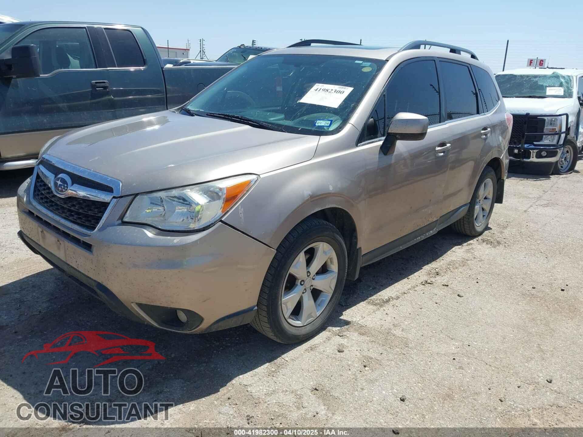 SUBARU FORESTER 2014 - JF2SJAHC3EH514087