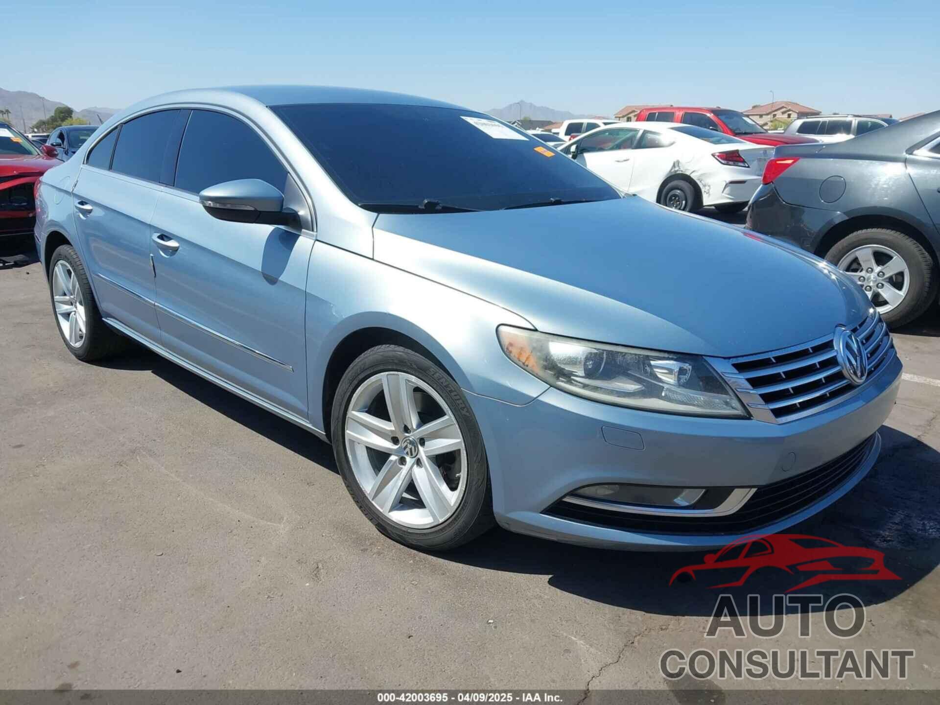 VOLKSWAGEN CC 2013 - WVWBP7AN0DE567504