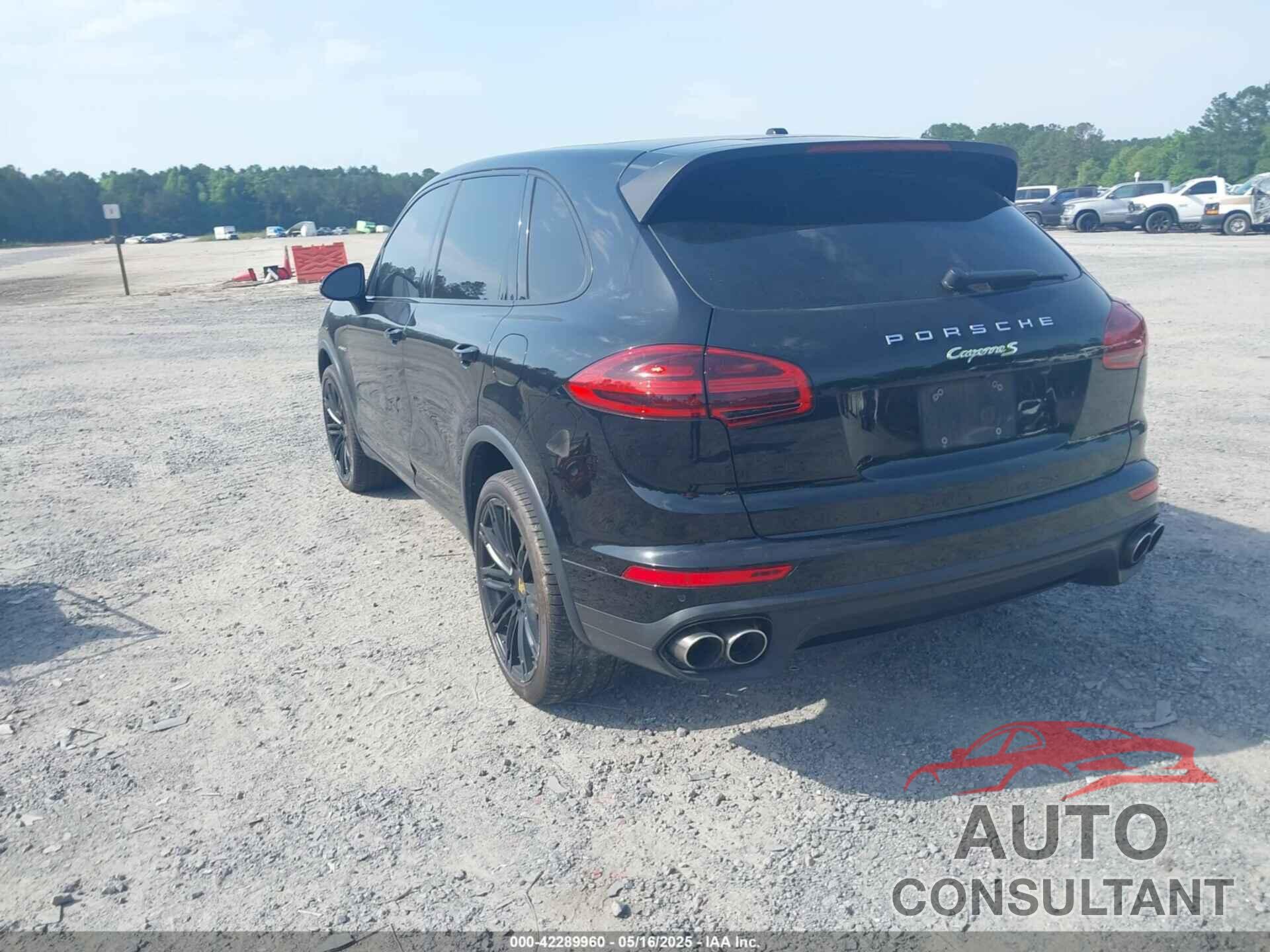PORSCHE CAYENNE E-HYBRID 2016 - WP1AE2A27GLA59572