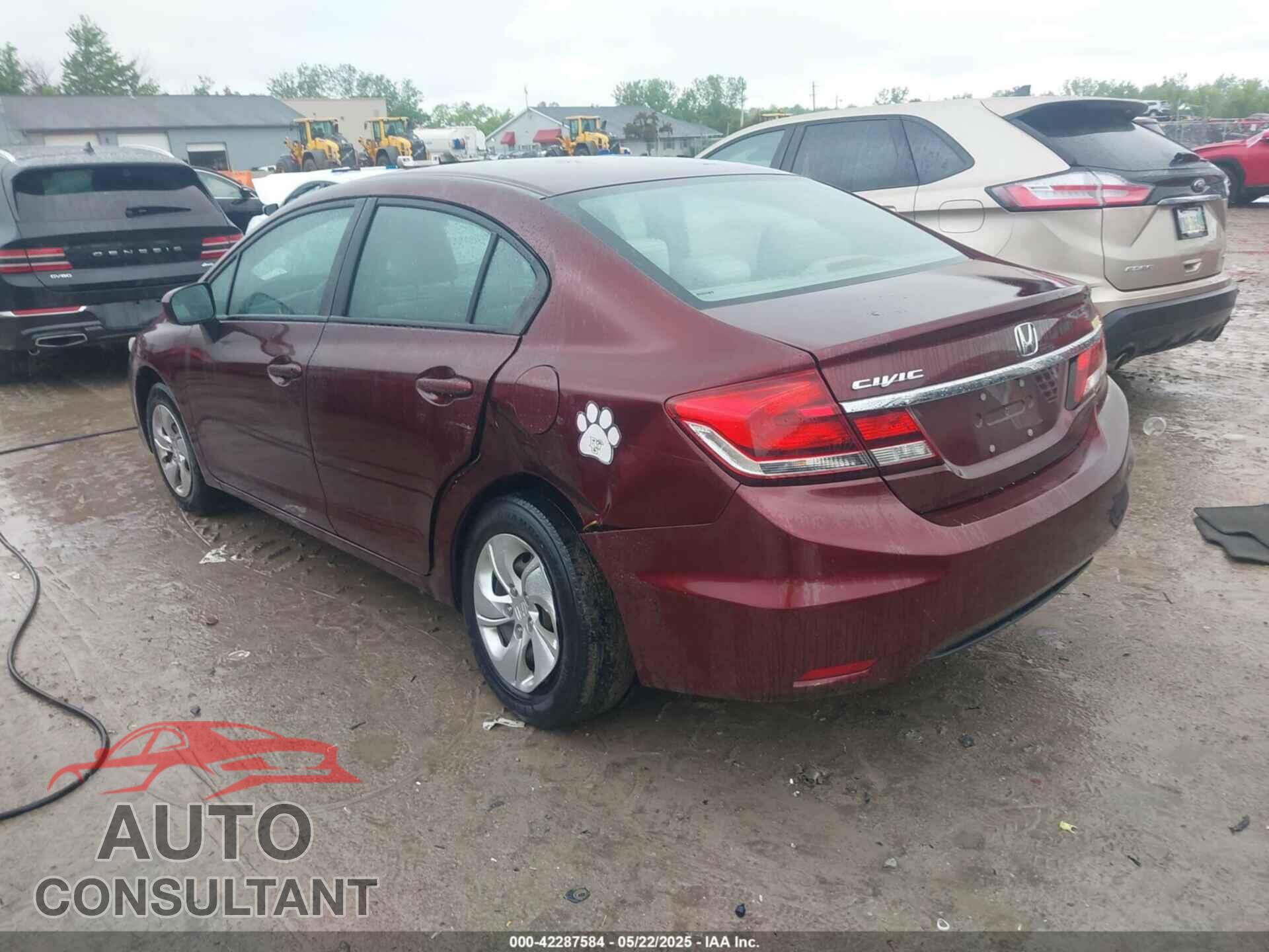 HONDA CIVIC 2015 - 19XFB2F54FE101495