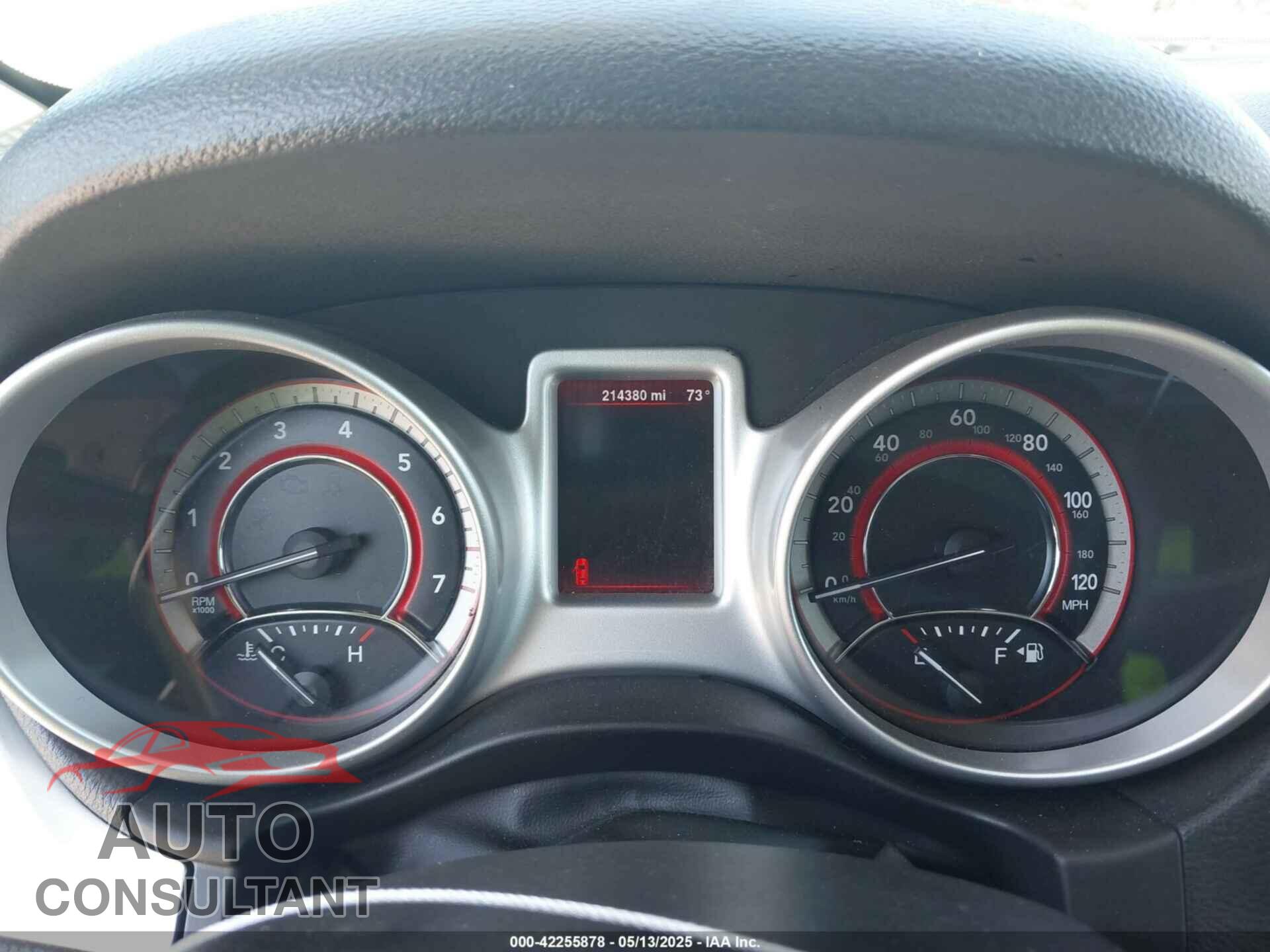 DODGE JOURNEY 2013 - 3C4PDCAB7DT695235