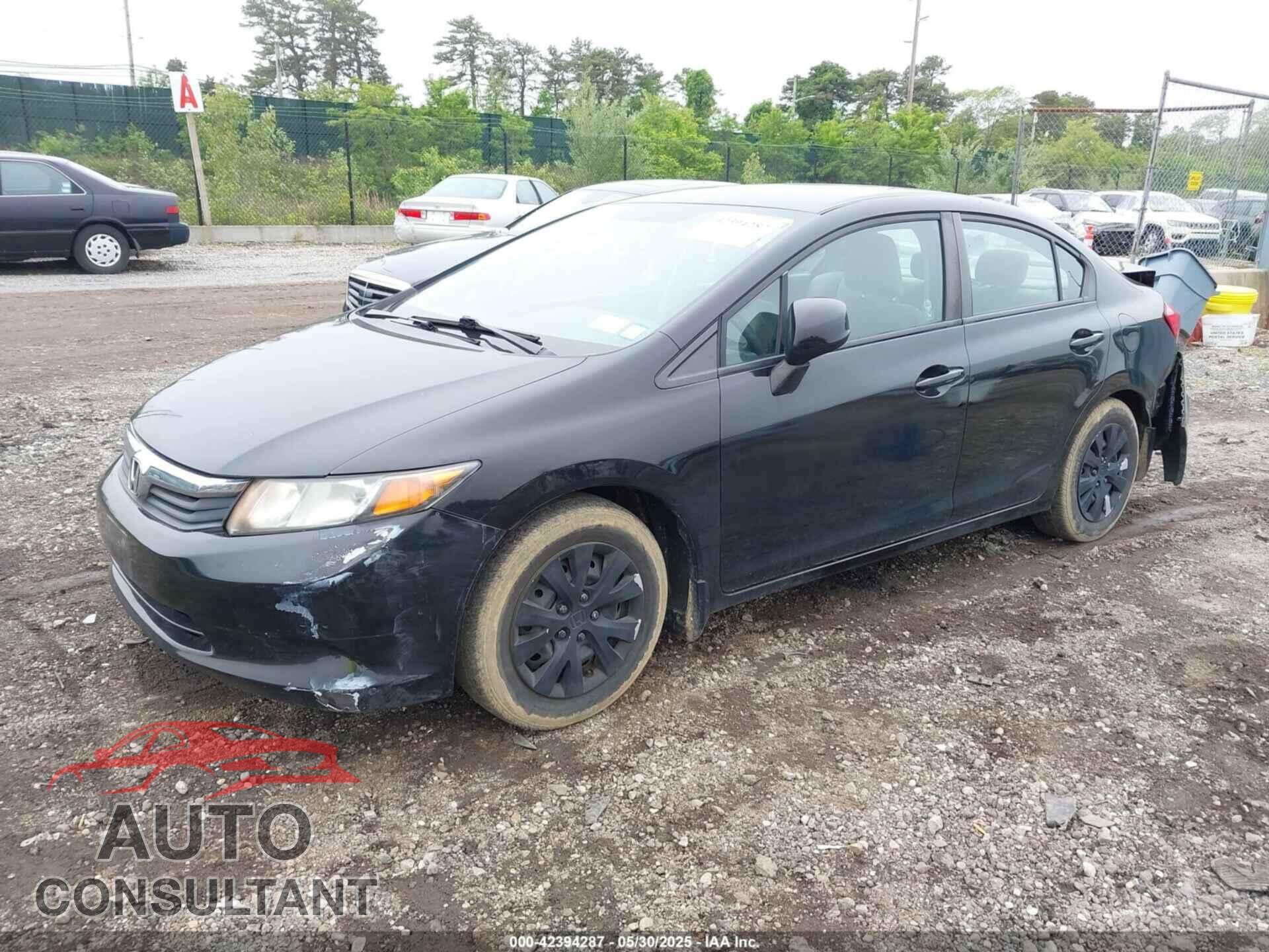 HONDA CIVIC 2012 - 2HGFB2F56CH574249