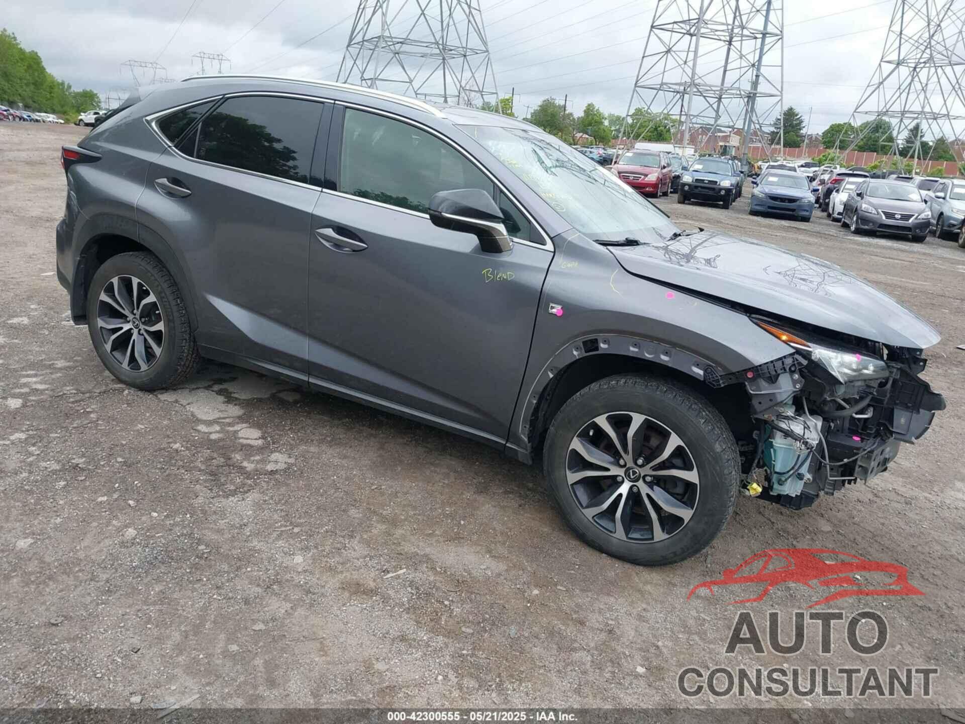 LEXUS NX 200T 2015 - JTJBARBZXF2011930