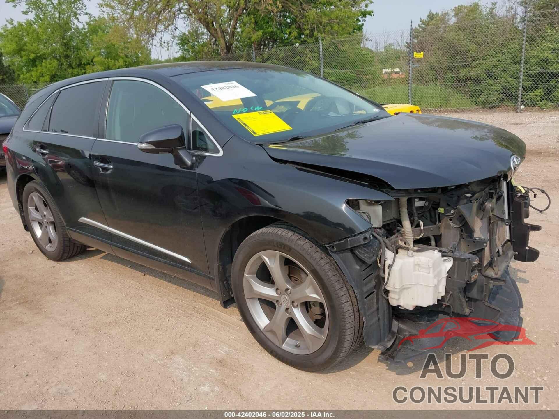 TOYOTA VENZA 2013 - 4T3BK3BB9DU095212