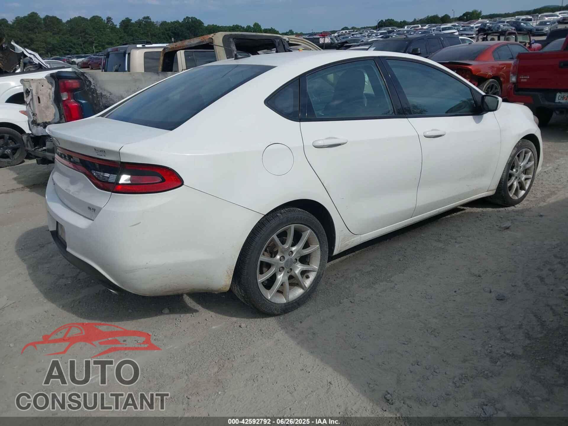 DODGE DART 2013 - 1C3CDFBA3DD289730