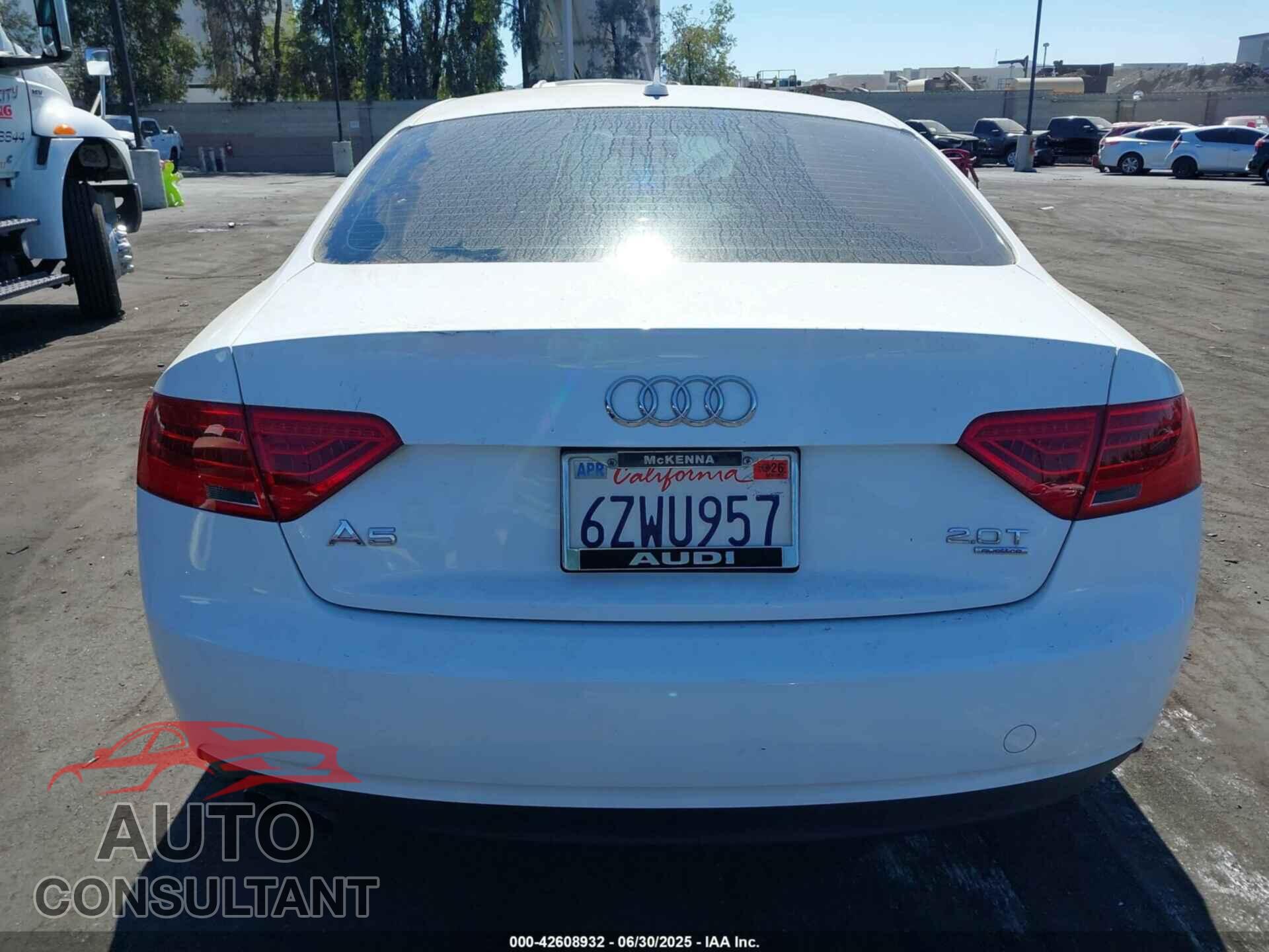 AUDI A5 2013 - WAUCFAFR1DA059224
