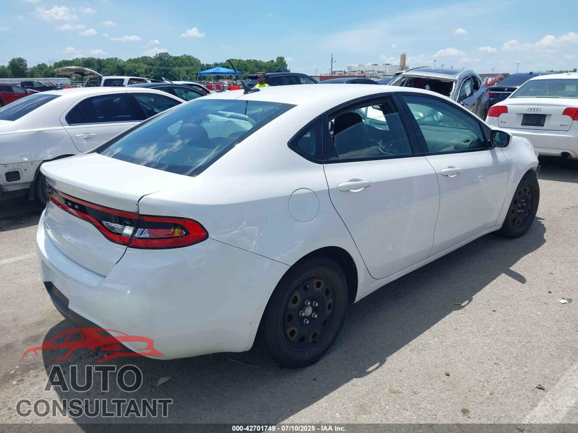 DODGE DART 2014 - 1C3CDFAA4ED833574