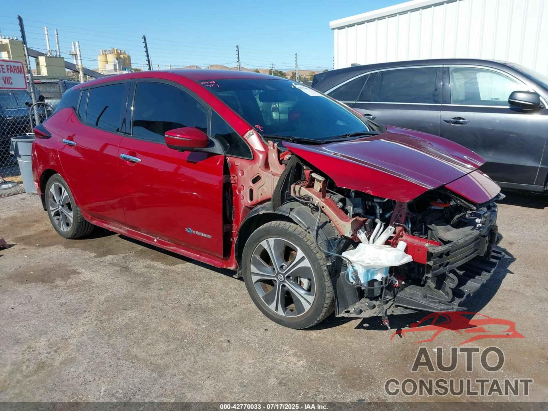 NISSAN LEAF 2018 - 1N4AZ1CP9JC303888
