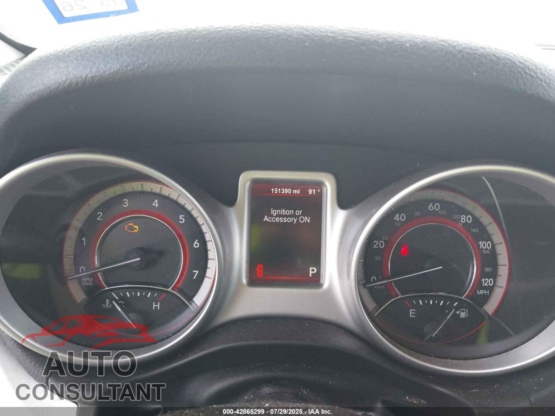 DODGE JOURNEY 2014 - 3C4PDCAB1ET245663