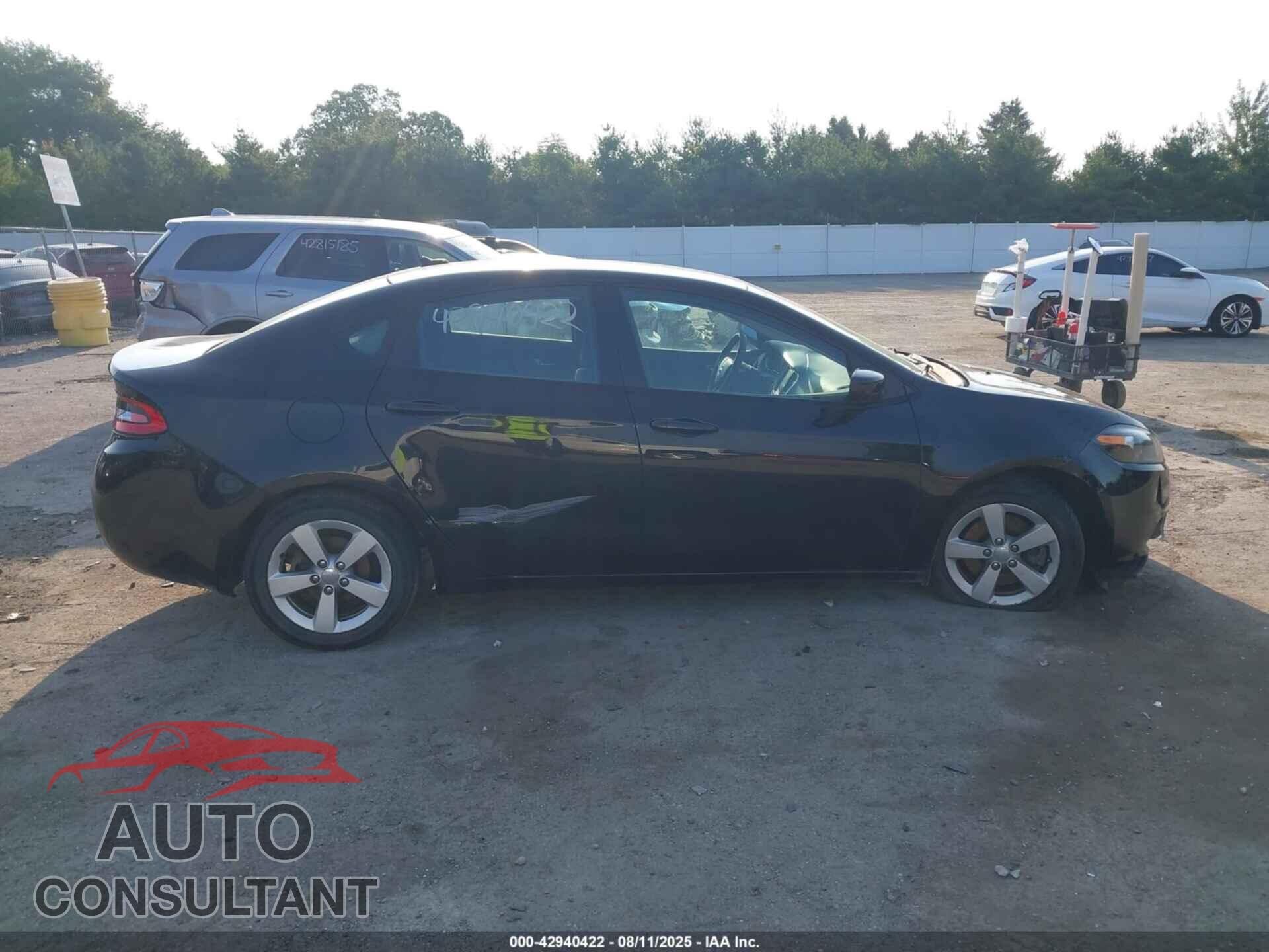 DODGE DART 2015 - 1C3CDFBB0FD201292