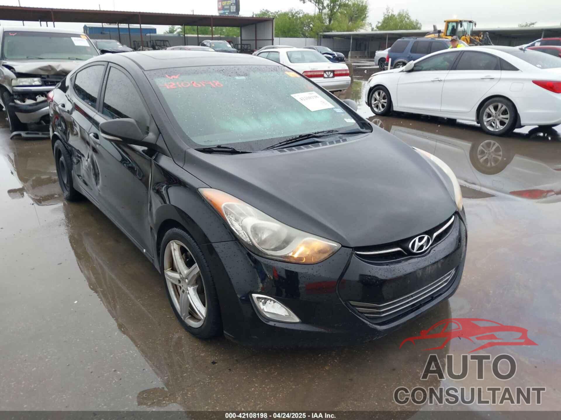 HYUNDAI ELANTRA 2011 - KMHDH4AE9BU165466