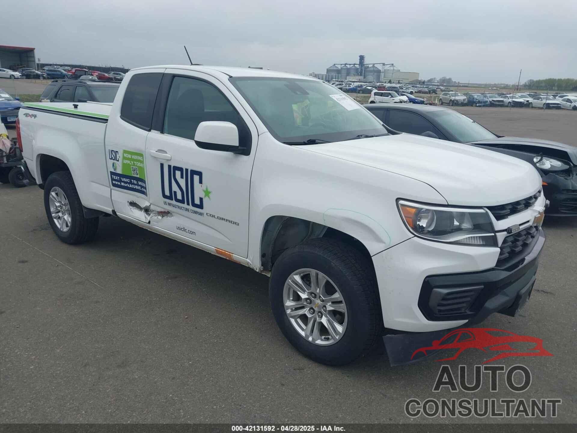 CHEVROLET COLORADO 2021 - 1GCHTCEA0M1242851