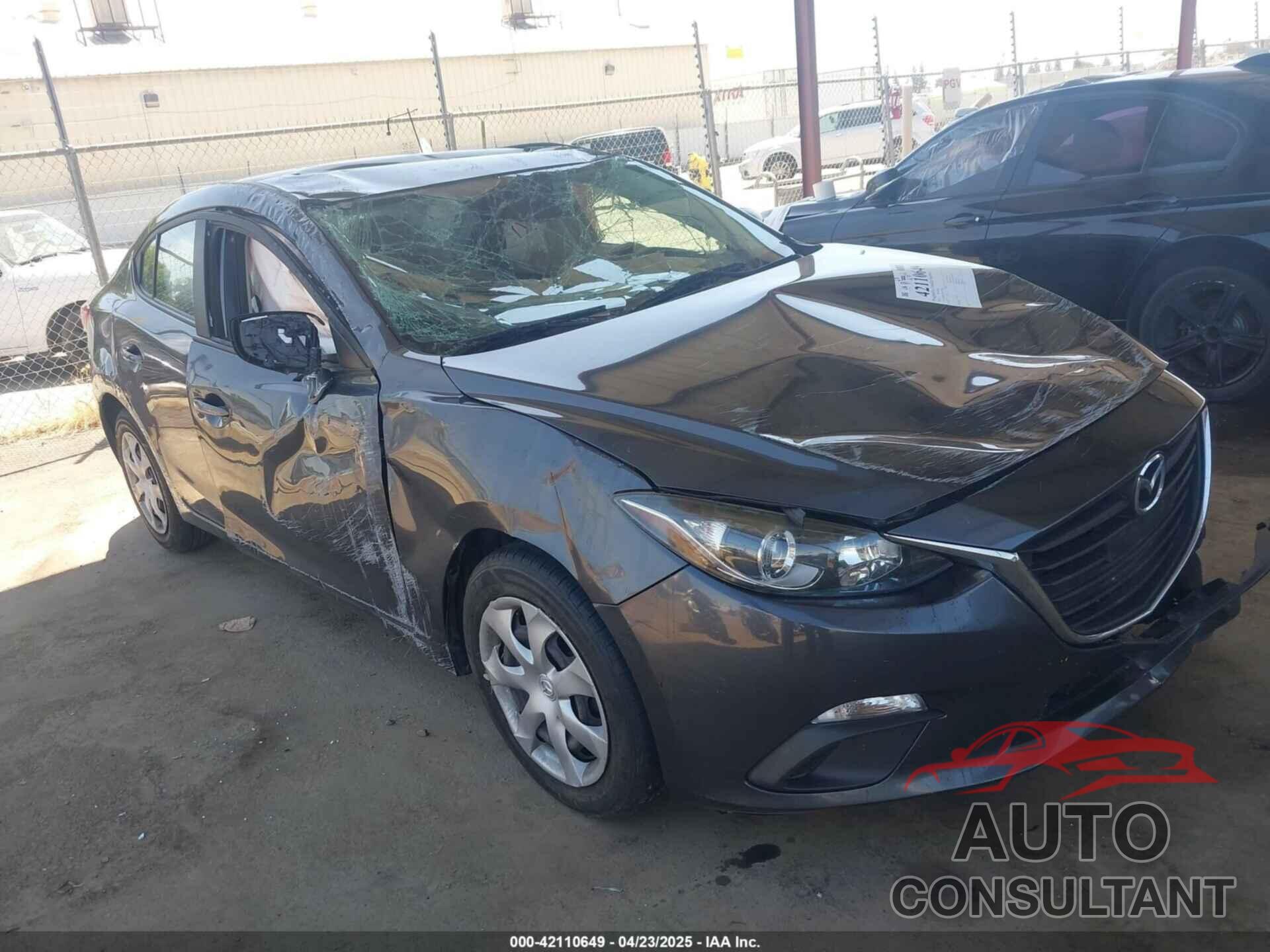 MAZDA MAZDA3 2016 - JM1BM1T70G1317888