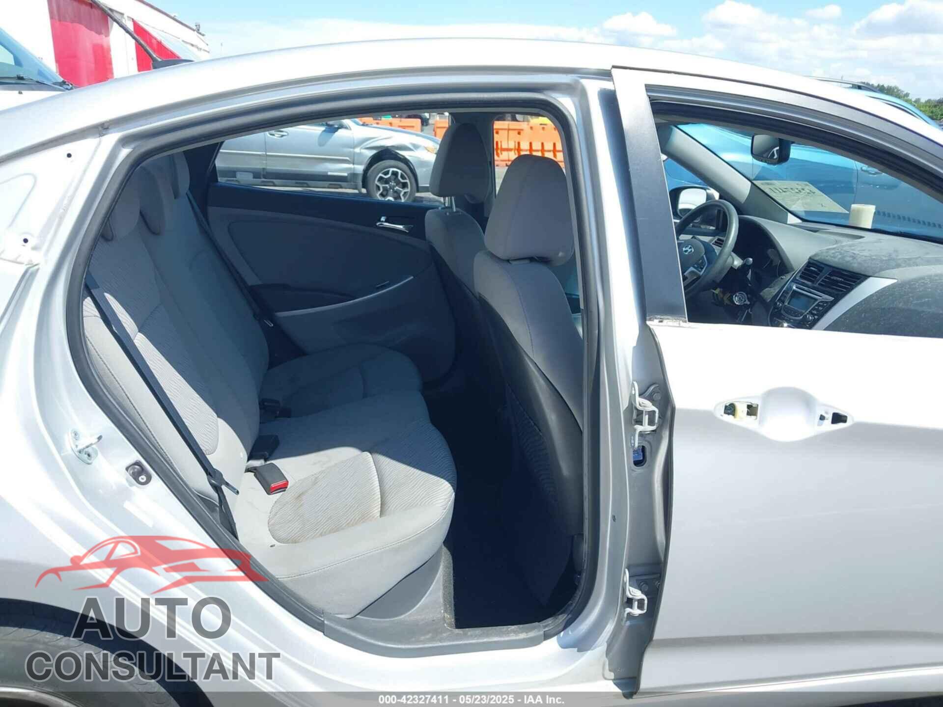 HYUNDAI ACCENT 2012 - KMHCU4AEXCU241639